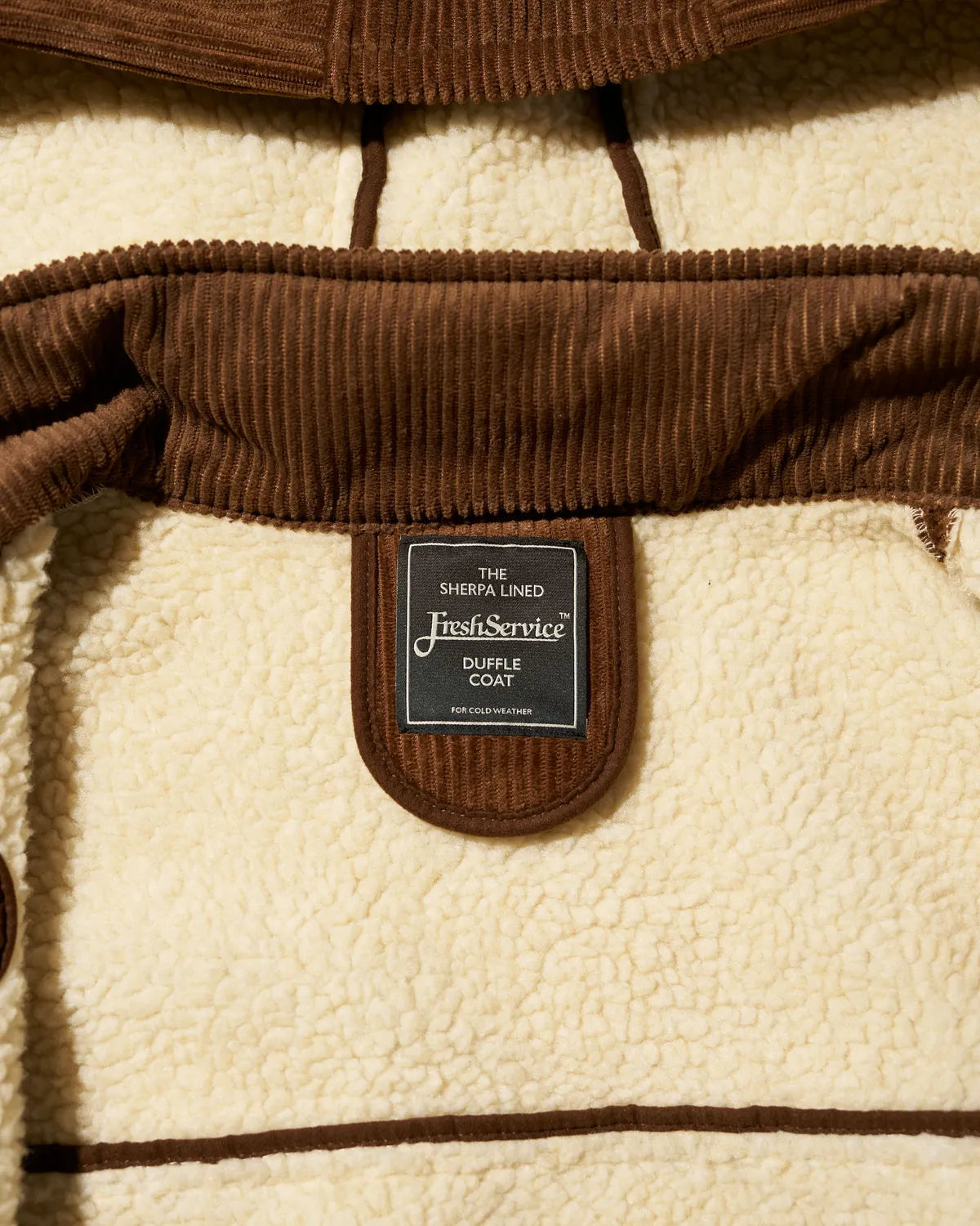 FreshService / SHERPA CORDUROY DUFFLE COAT (FSC254-10064)