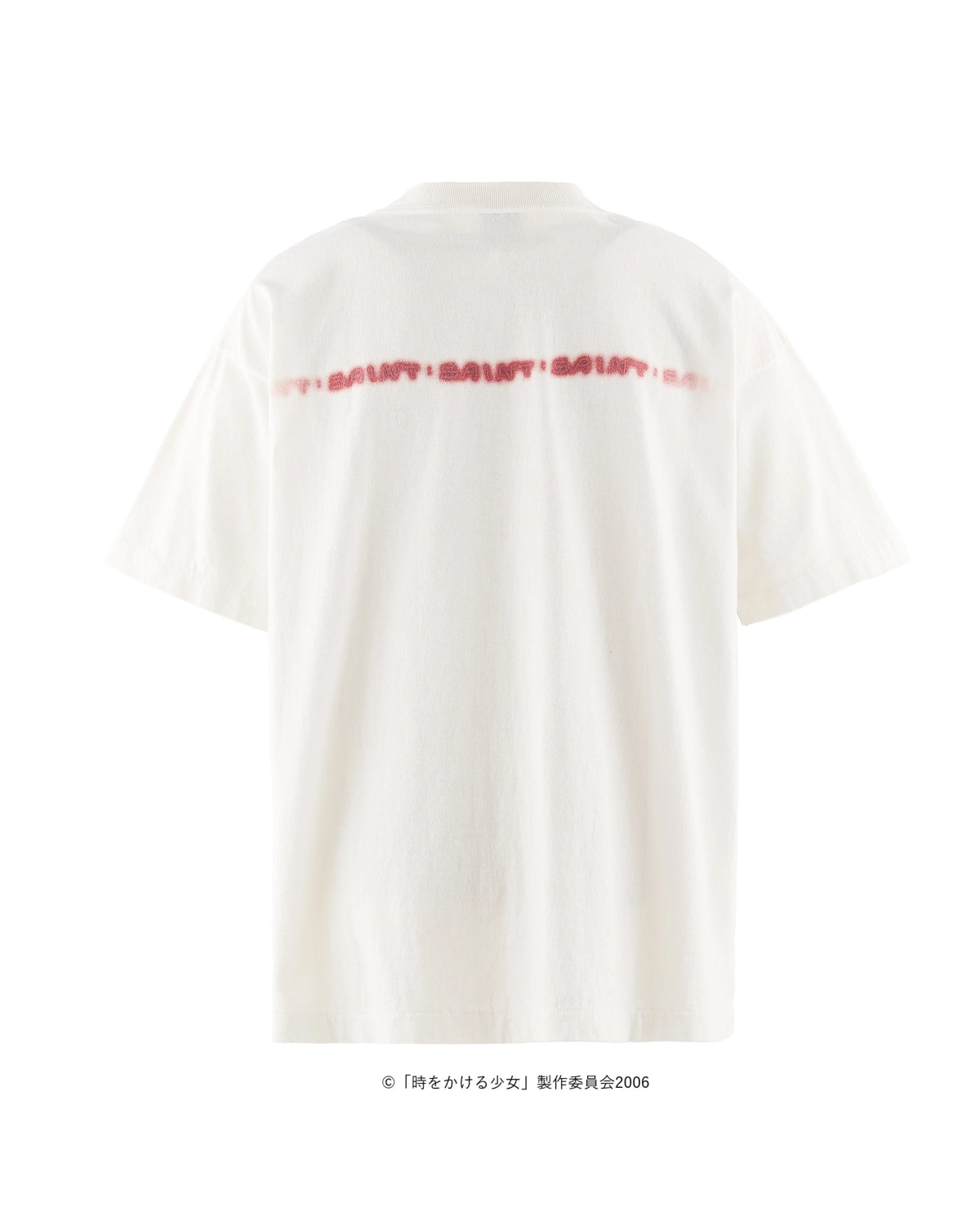 SAINT Mxxxxxx × 時をかける少女 × GEEKS RULE / 時をかける少女_SS T-SHIRT / SAINT (SM-MK1-0000-C84)