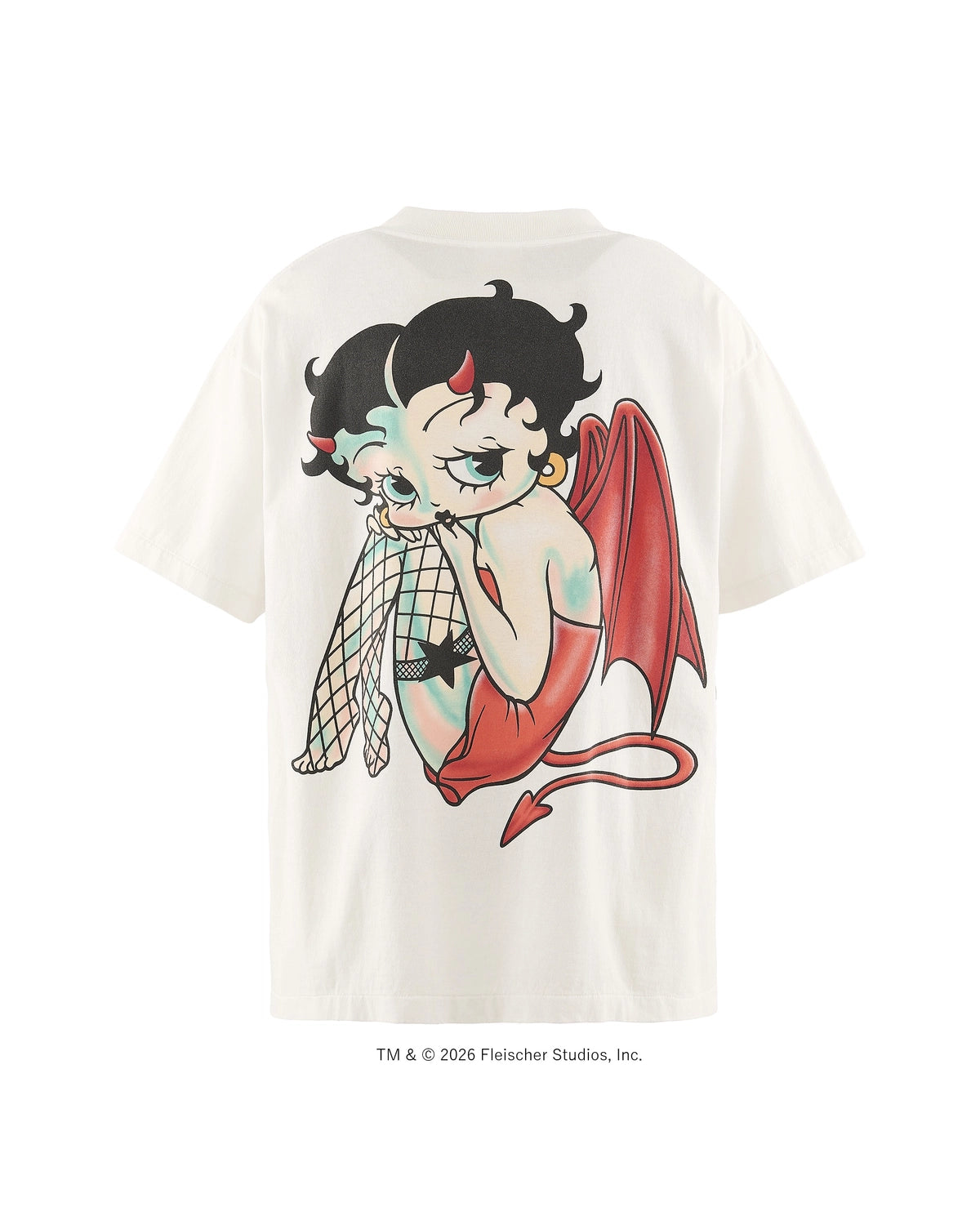 SAINT Mxxxxxx × Betty Boop / BTY_SS T-SHIRT / DEVIL (SM-MK1-0000-C12)