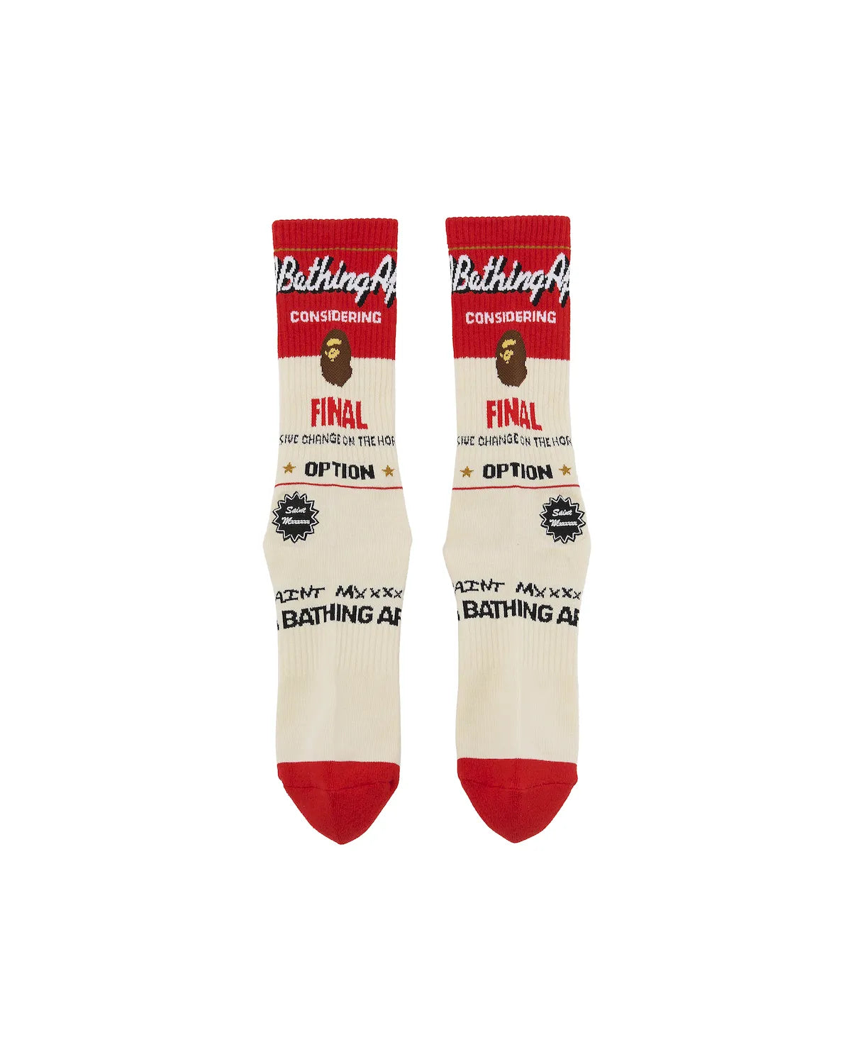 SAINT Mxxxxxx × A BATHING APE / BAPE_SOCKS / FAINAL (SM-MK1-0000-C41)