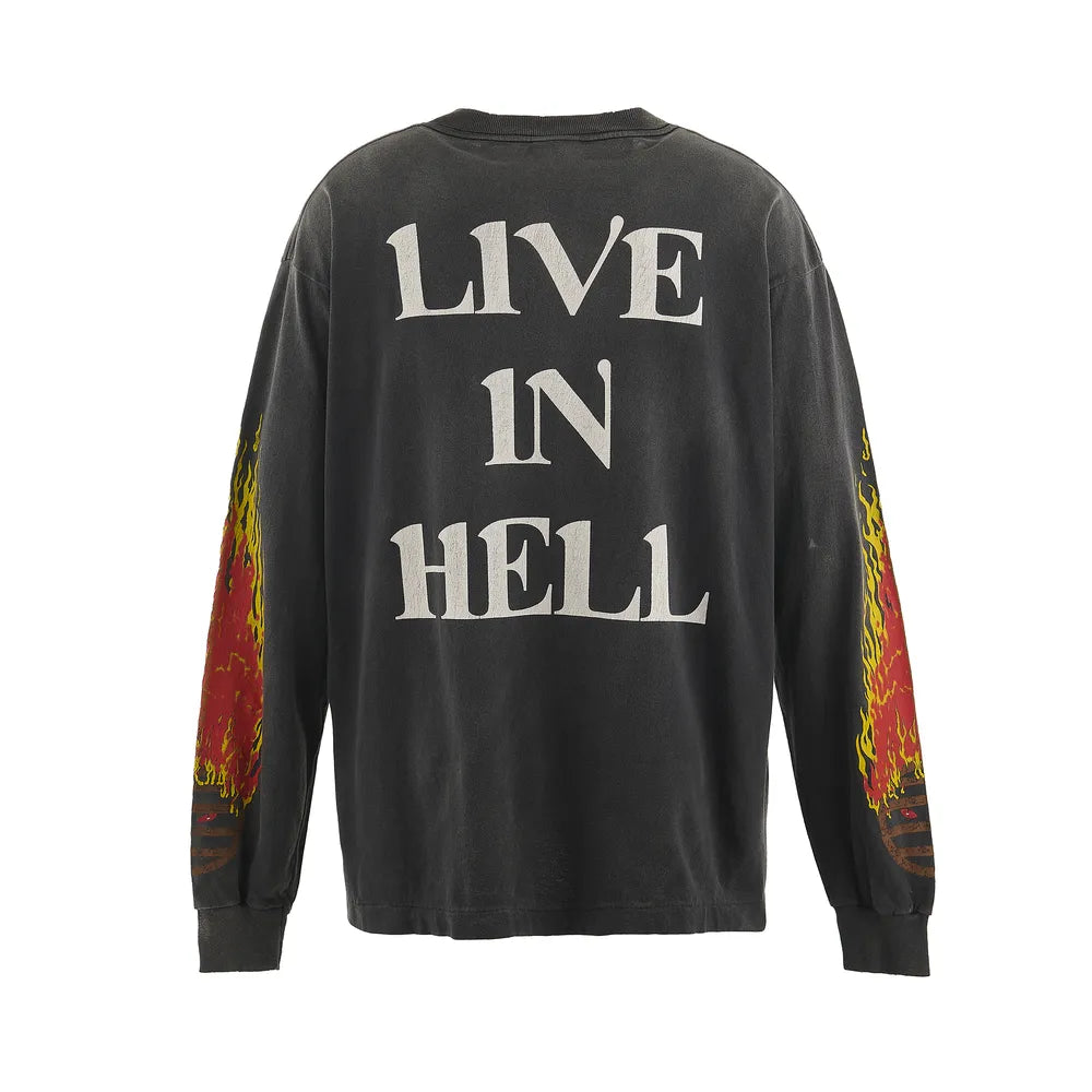 ©︎SAINT Mxxxxxx / LS TEE/LIVE IN HELL (SM-YS1-0000-015)