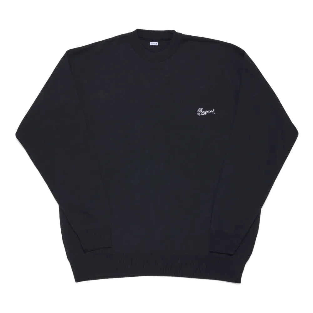 SEQUEL の KNIT CREW NECK