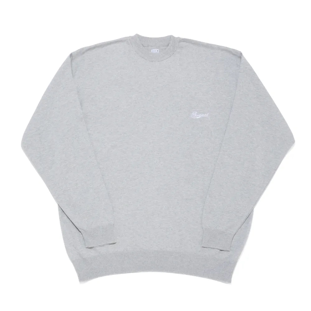 SEQUEL / KNIT CREW NECK (SQ-24SS-KN-01)