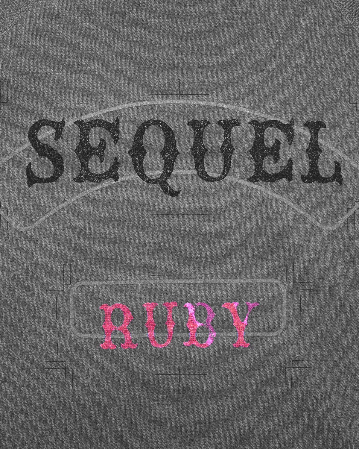 SEQUEL / T/C裏毛 HOODIE (SQ-25AW-CS-05)