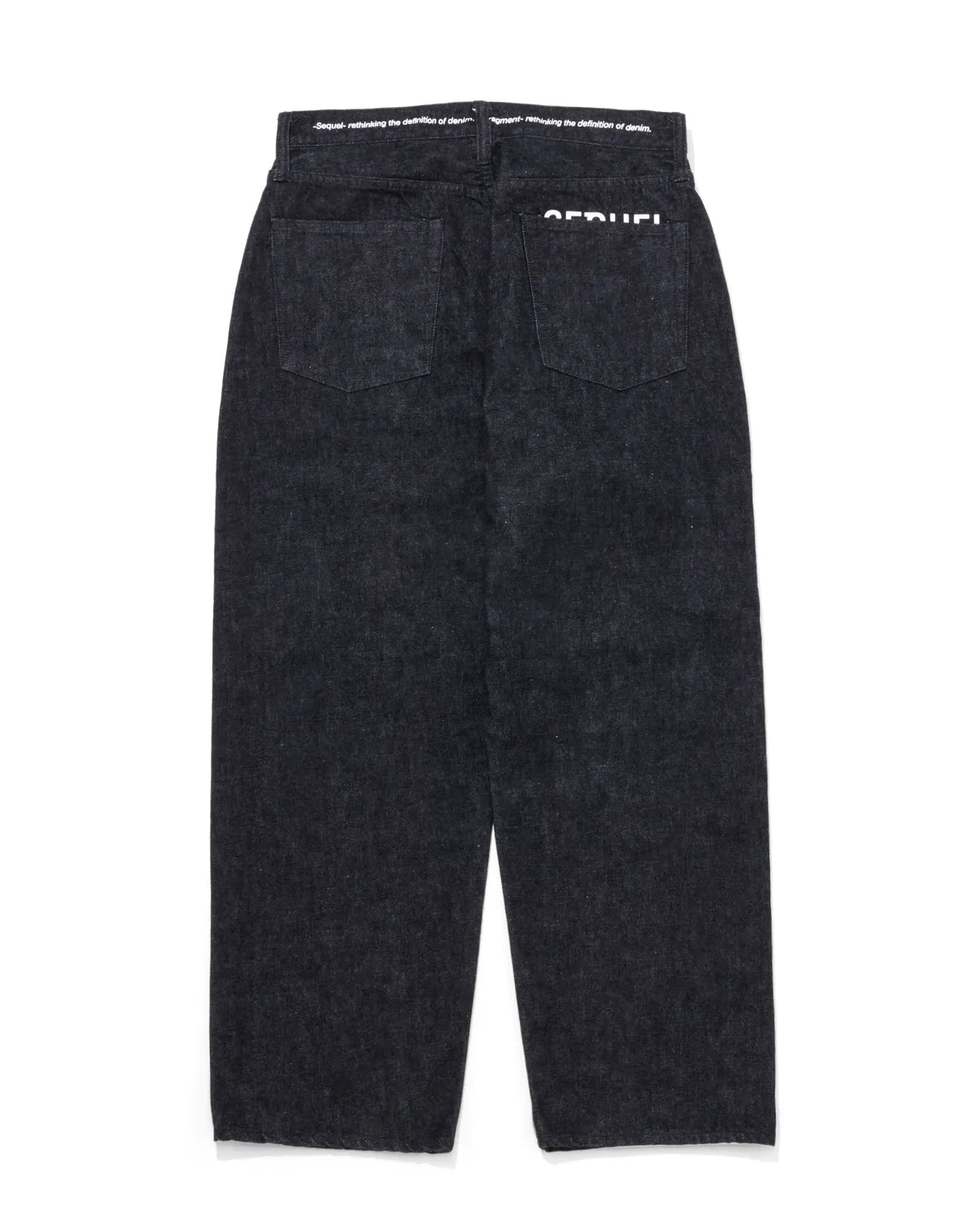 SEQUEL × FRAGMENT / ONE WASHED DENIM PANTS (SQ-26SS-PT-03)