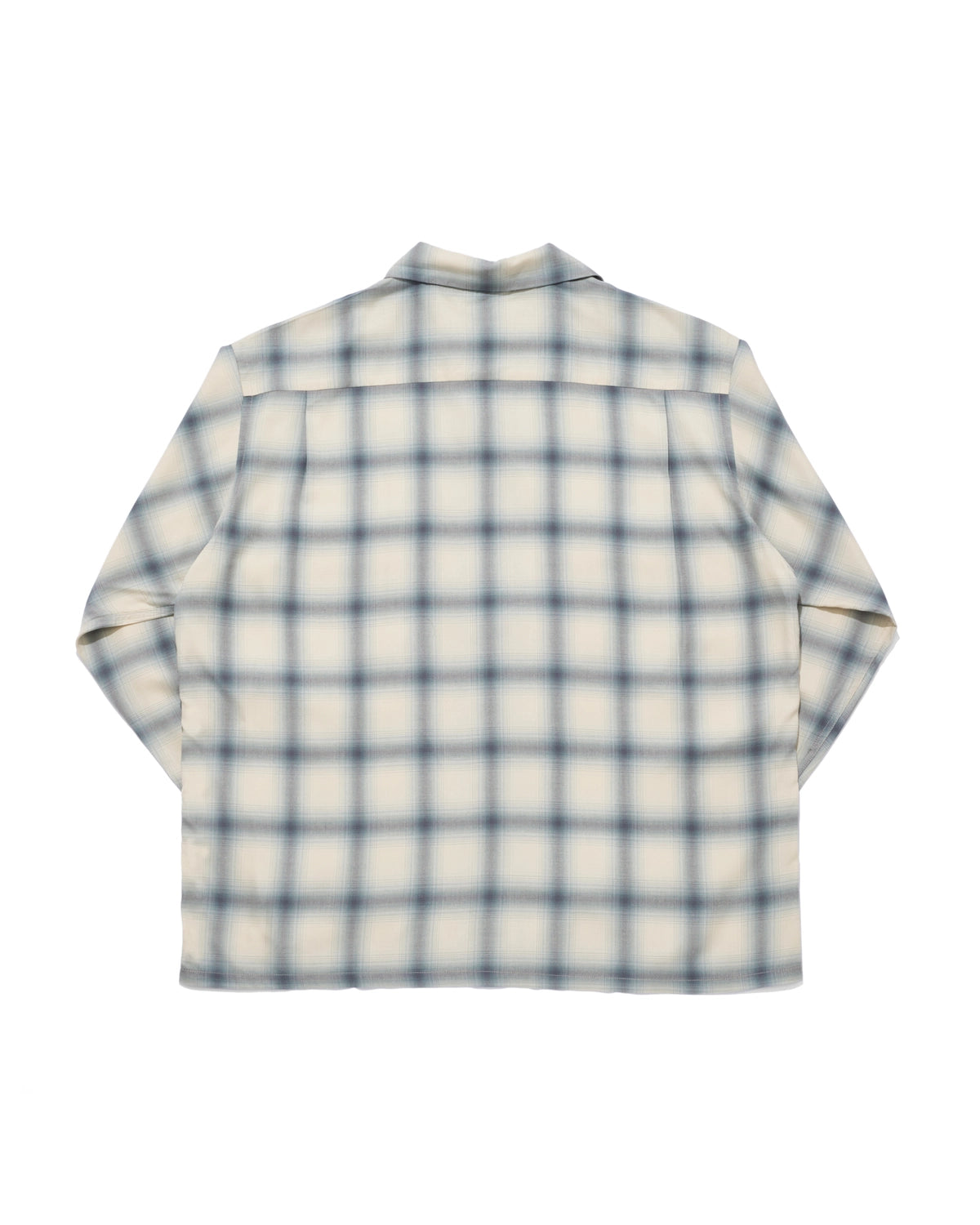 SEQUEL / OMBRE CHECK LONG SLEEBE SHIRT (SQ-26SS-SH-02)