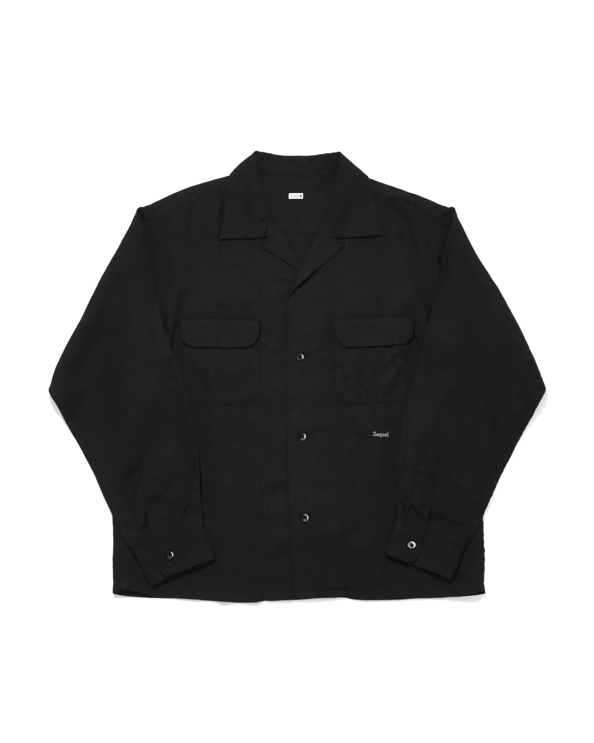 SEQUEL / LINEN LONG SLEEVE SHIRT (SQ-26SS-SH-03)