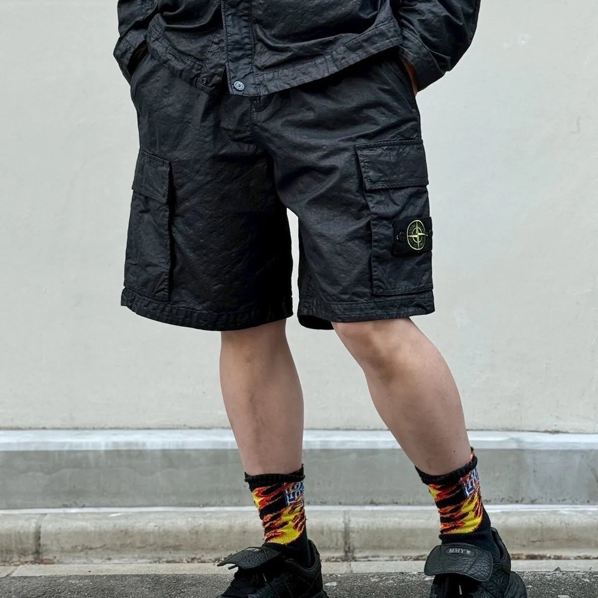 STONE ISLAND (ストーンアイランド) / BERMUDA LOOSE WIDE LEG | 公式 STONE ISLAND (ストーンアイランド) / BERMUDA LOOSE WIDE LEG | 公式