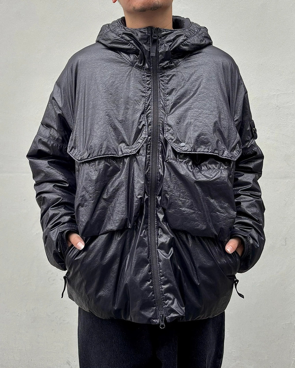 STONE ISLAND (ストーンアイランド) / CAPOSPALLA CON PIUMA RDS