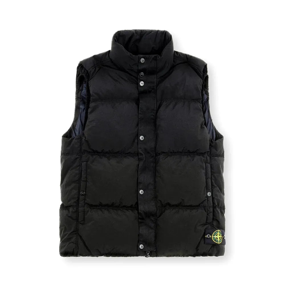 STONE ISLAND の GIUBBOTTO S/MANICHE VERA PIUMA RDS (81-15G-04-19)