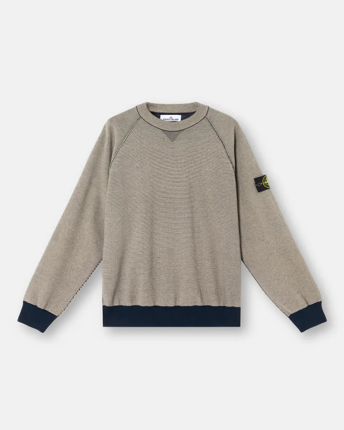 STONE ISLAND の SOFT ORGANIC COTTON, BI-COLOUR STITCH (K1S155100037S00A8)