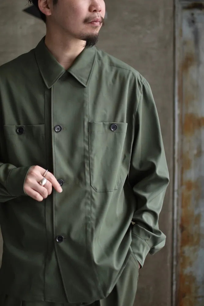 LEMAIRE / SOFT MILITARY OVERSHIRT (JA1046 LE1210)