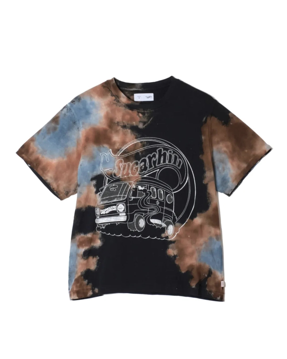 SUGARHILL × CarService の "CS" MELT DYE TEE (26880901)