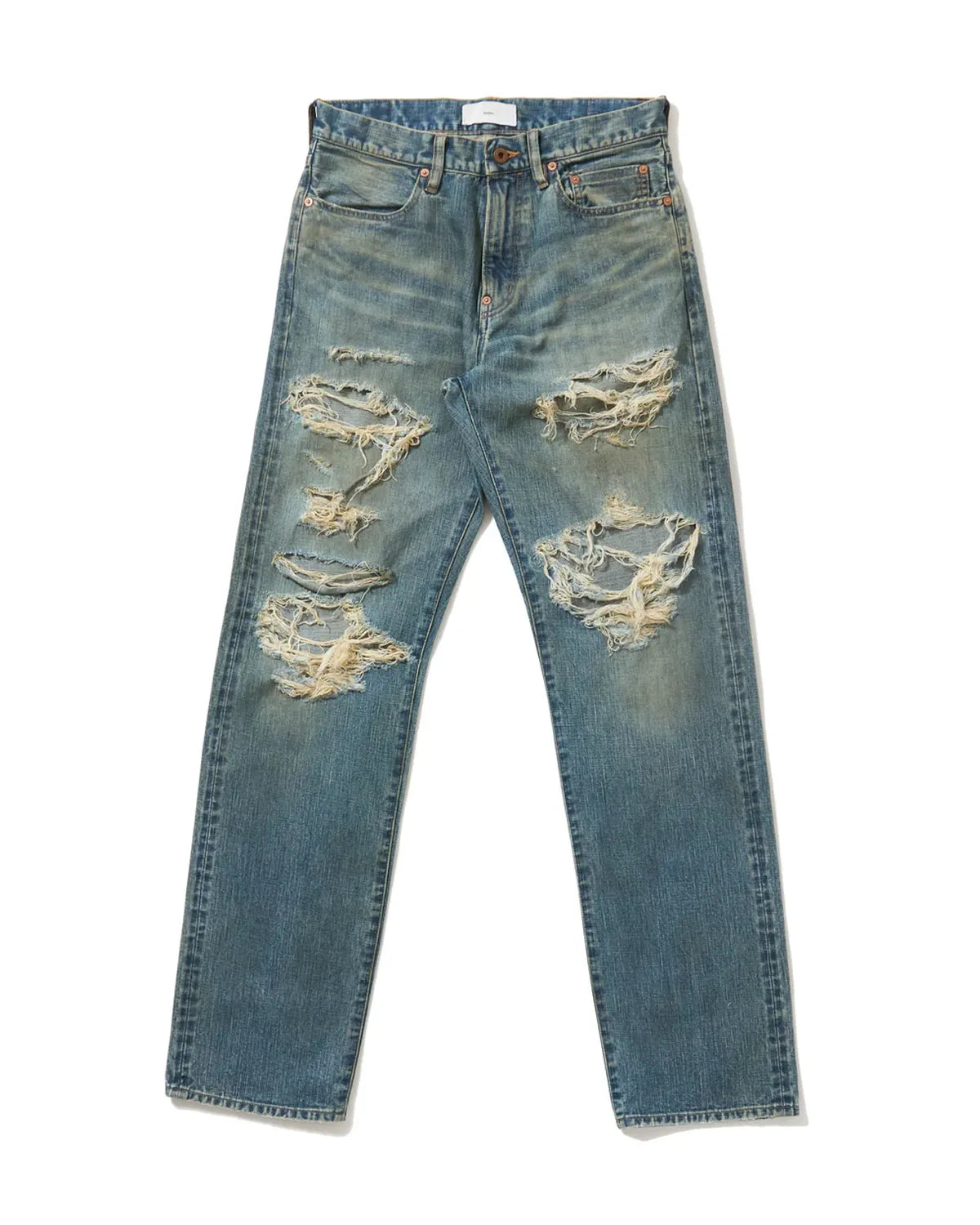 SUGARHILL の DESTRESSED MODERN DENIM STRAIGHT CUT Regular price (26440431)