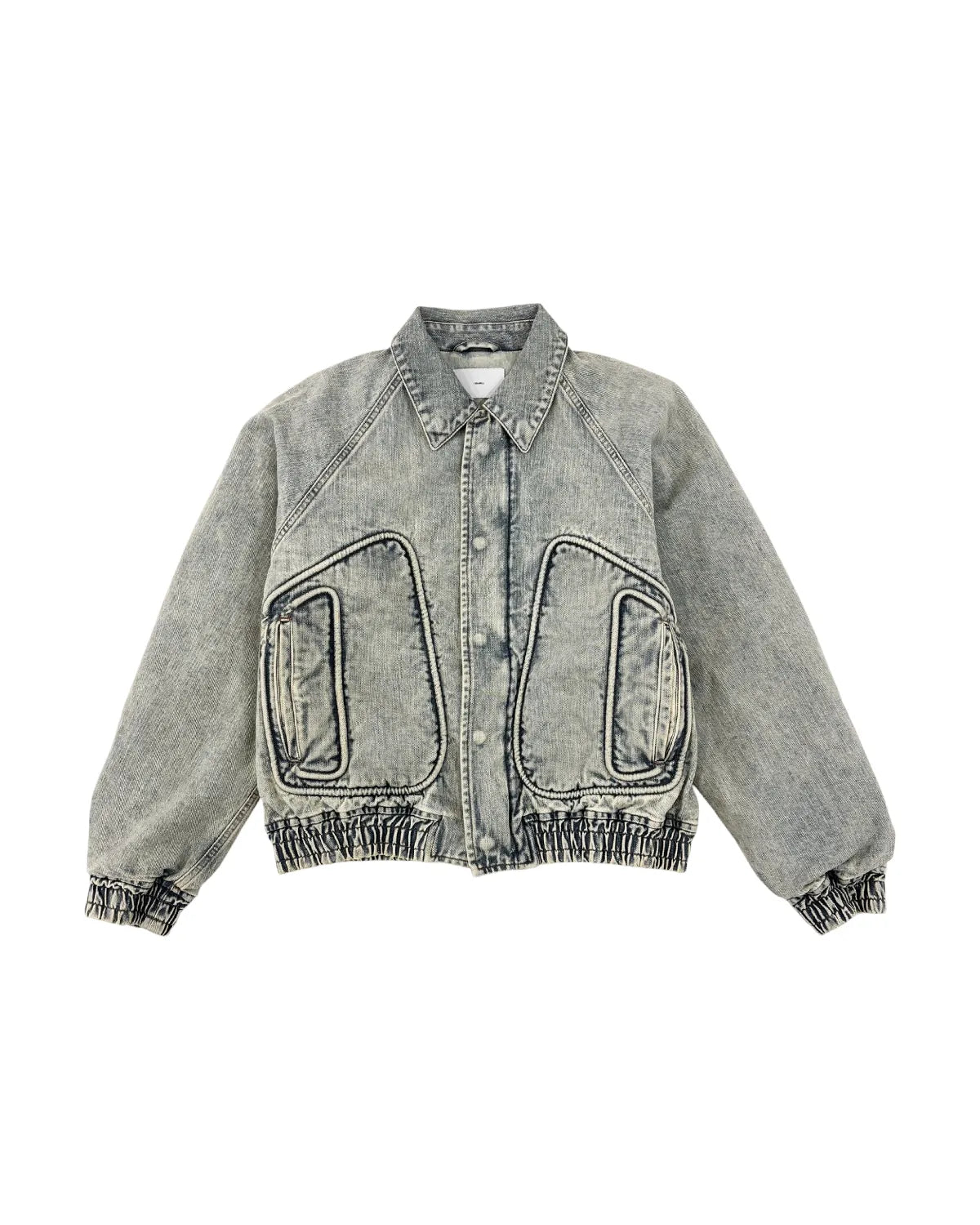 SUGARHILL の PIPING DENIM BOMBER JACKET (2541000401)