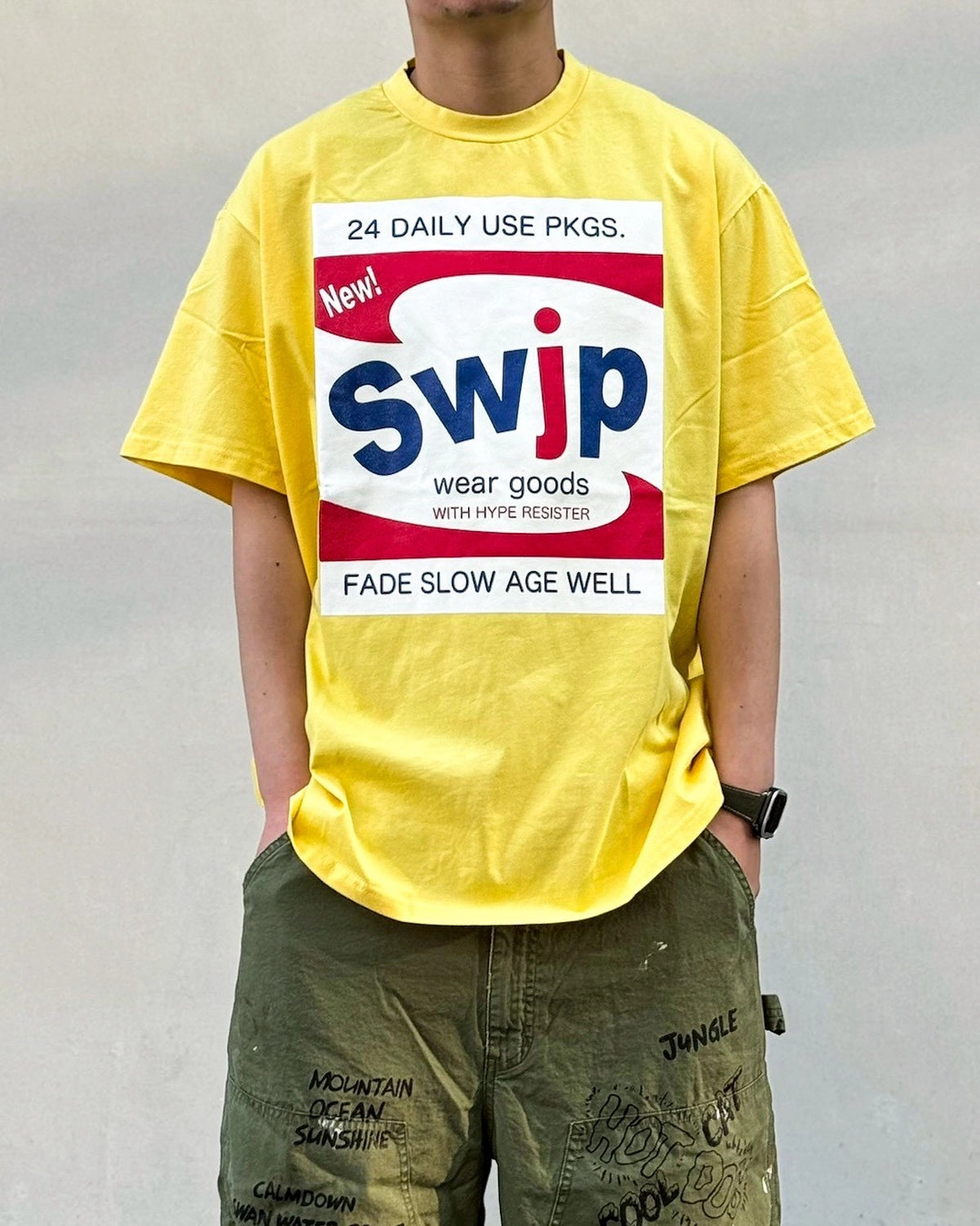 SWJP の WARHOL POSTER T-SHIRT (SW-26SS-32)