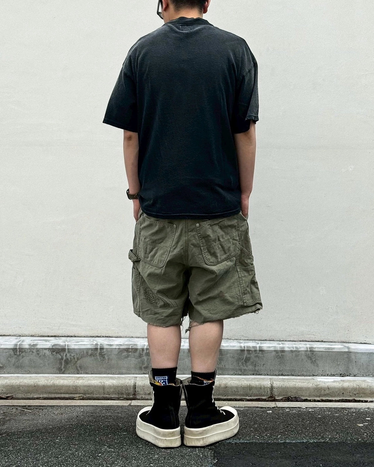 KAMIYA / Graffiti Painter Shorts (G16HP024)