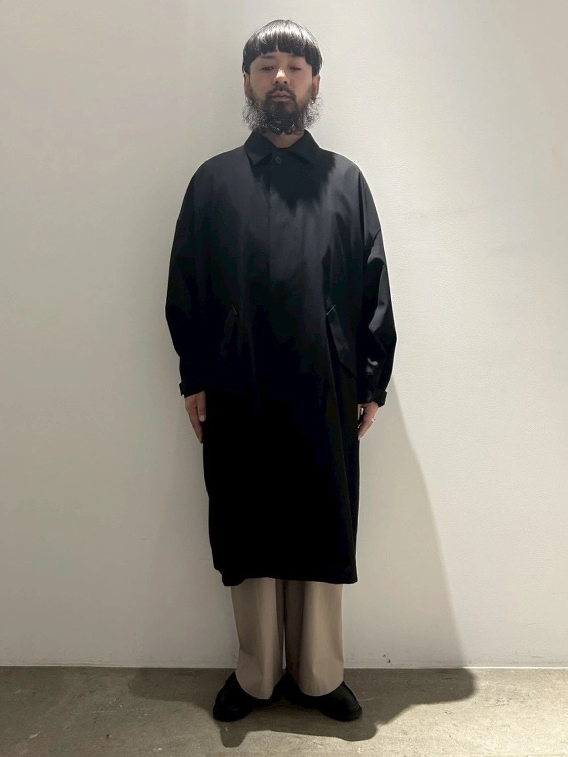 Graphpaper（グラフペーパー）/ High Twist Gabardine Wide Coat