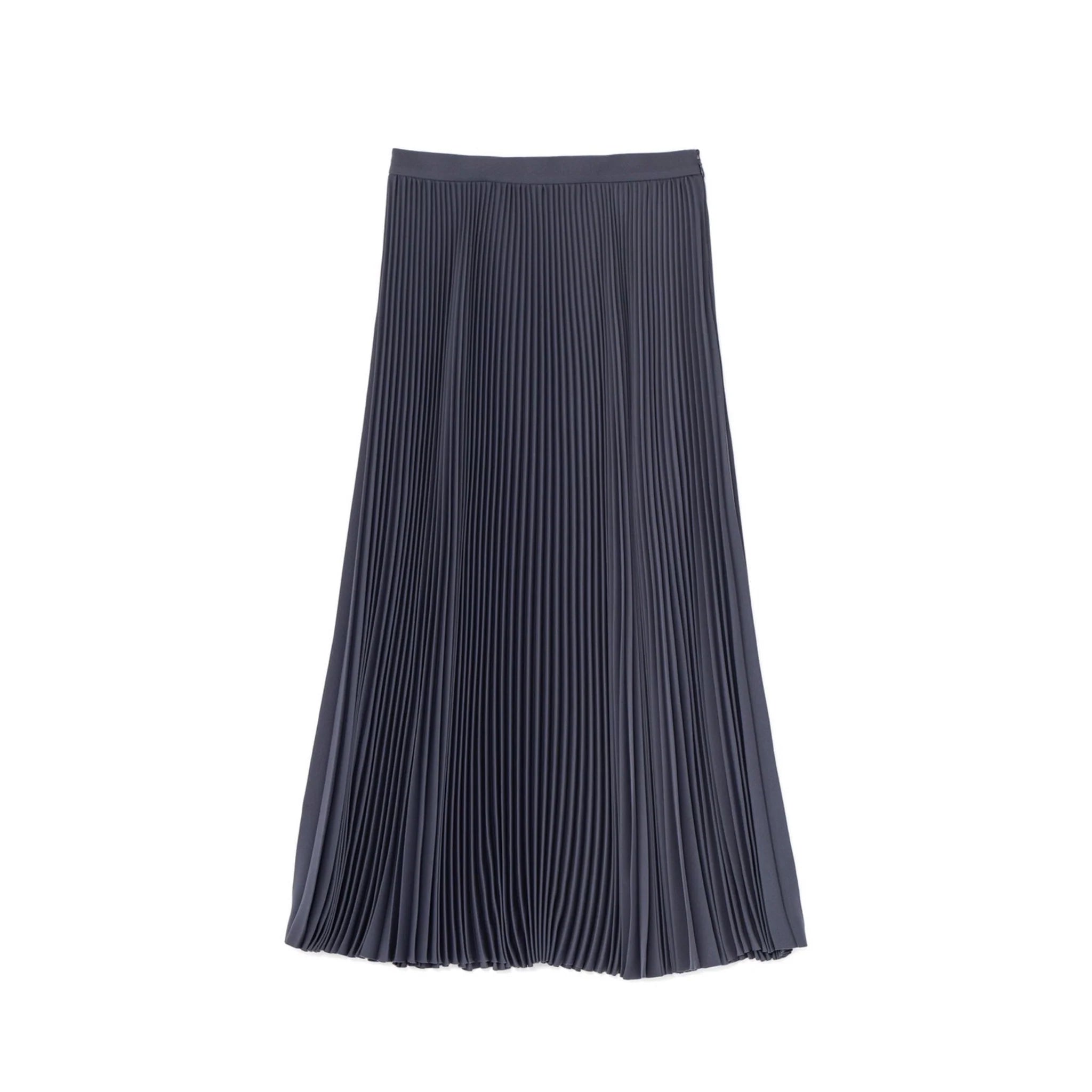 Graphpaper / Satin Pleats Skirt