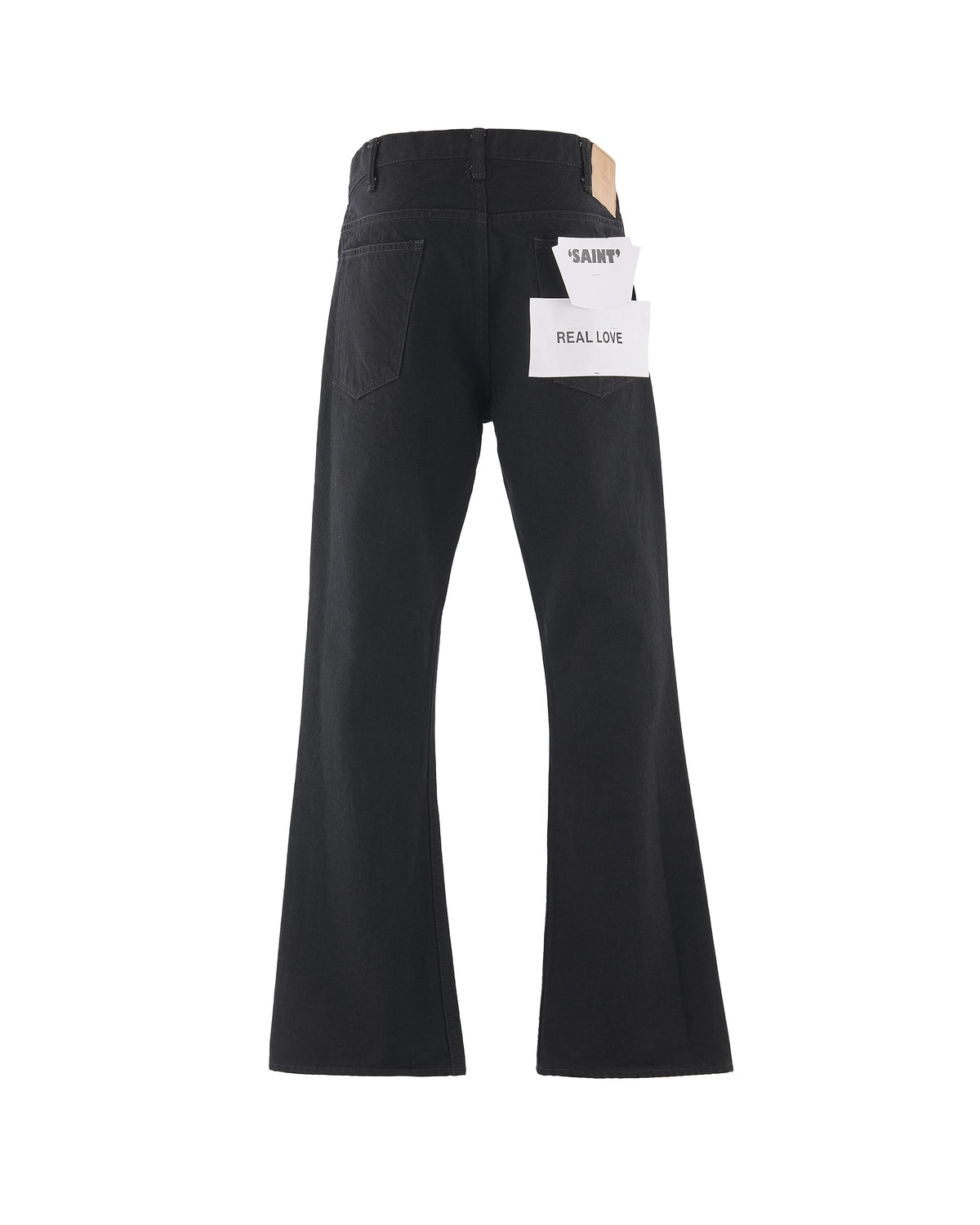 SAINT Mxxxxxx  / BLACK FLARE DENIM PANTS (SM-MK1-0000-071)