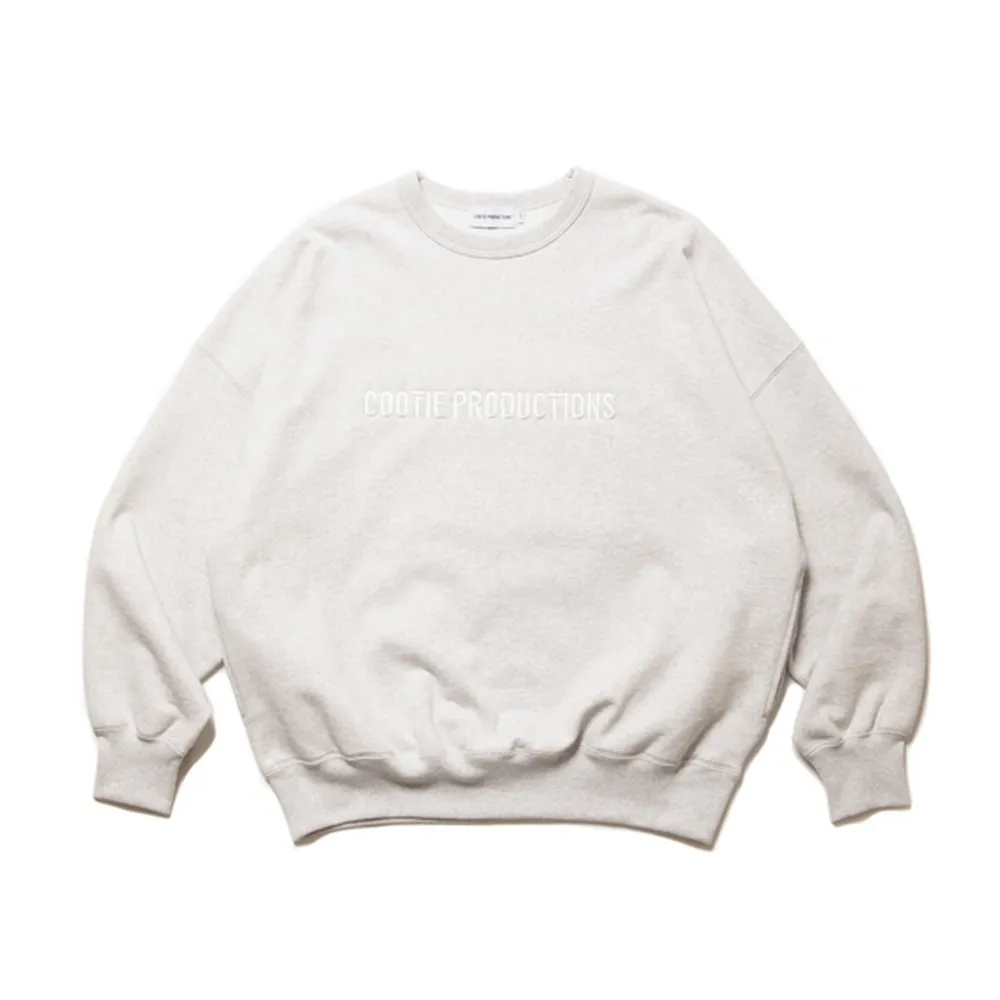 COOTIE PRODUCTIONS® / Open End Yarn Sweat Crew - Embroidery (CTE-24S333)