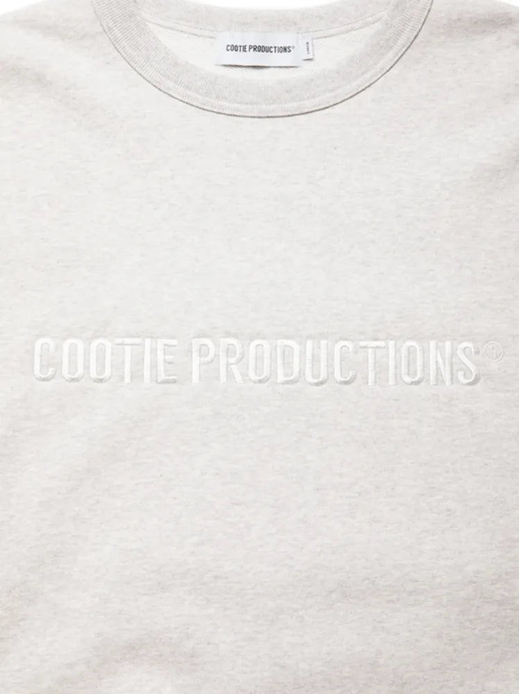 COOTIE PRODUCTIONS® / Open End Yarn Sweat Crew - Embroidery (CTE-24S333)