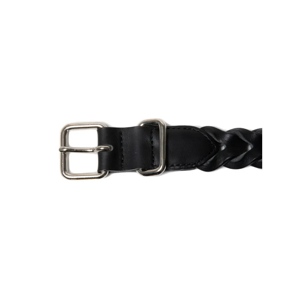 COOTIE PRODUCTIONS® / Leather Braid Belt (CC-209)