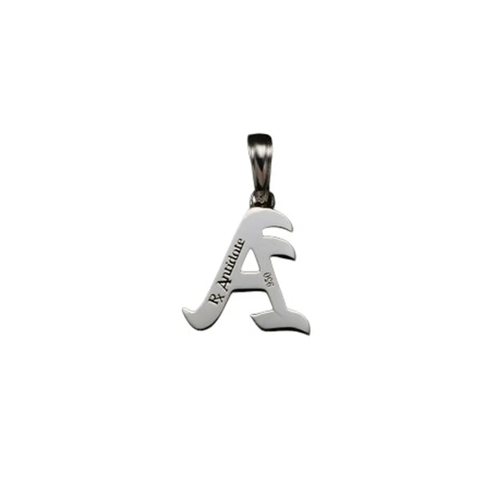 ANTIDOTE BUYERS CLUB / Engraved Initial Pendant (RX-919-1)