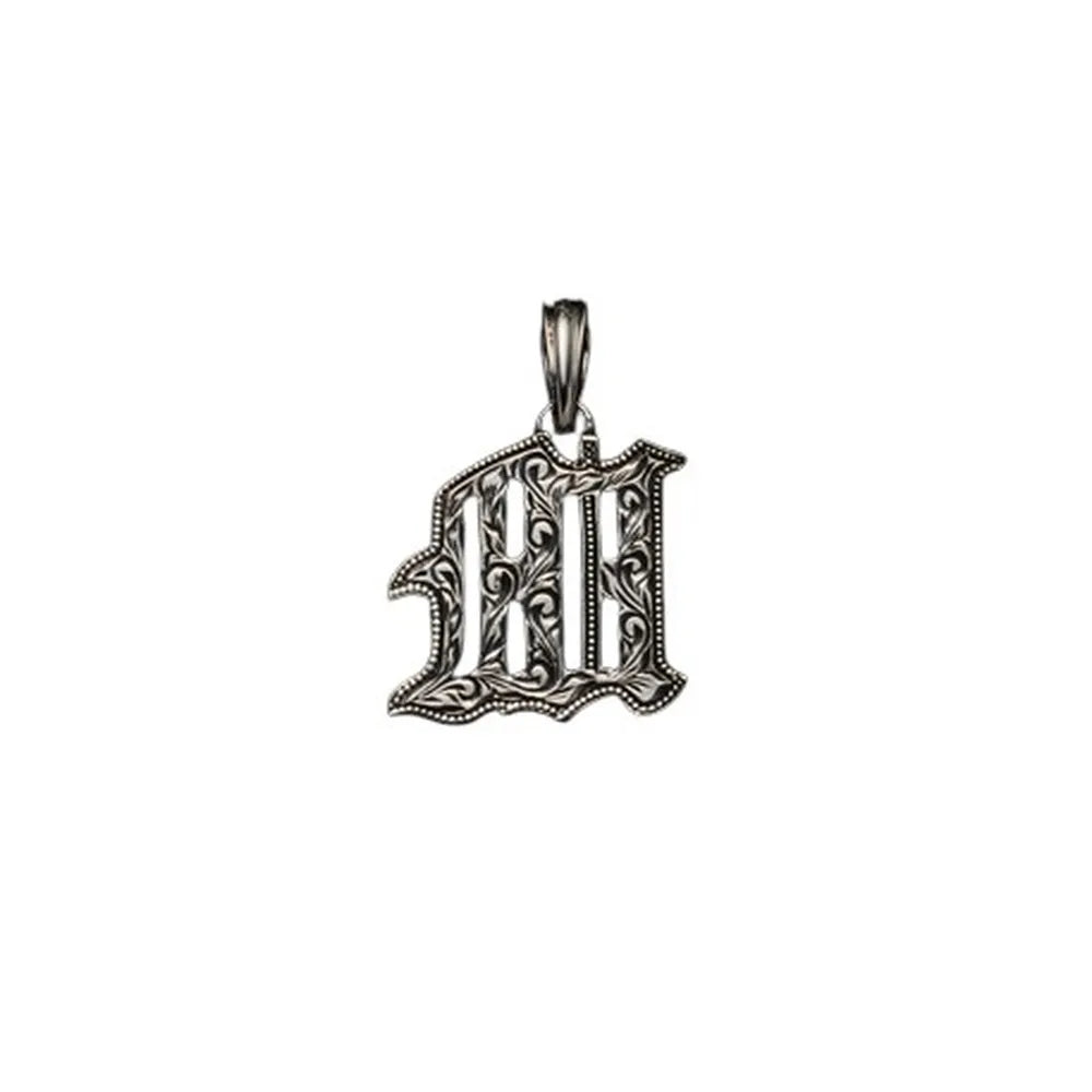 ANTIDOTE BUYERS CLUB / Engraved Initial Pendant (RX-919-1)