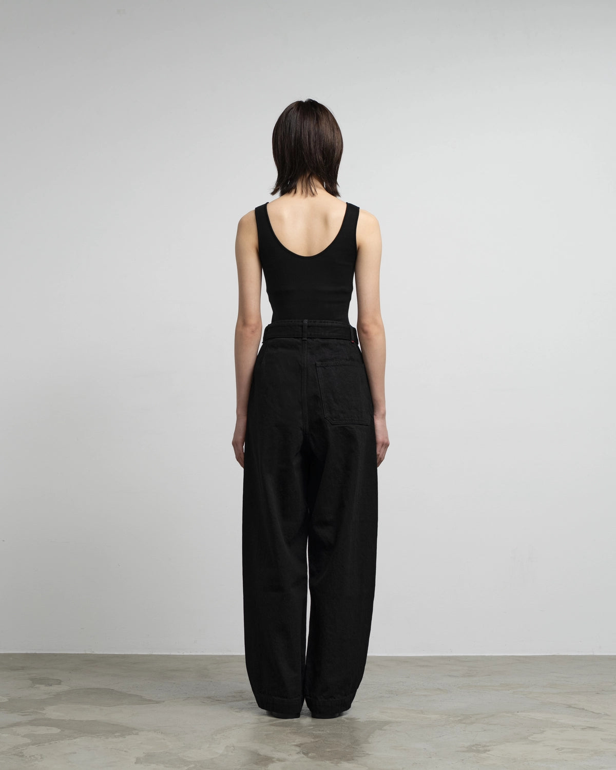 Graphpaper / Selvage Denim Belted Pants (GU263-40063RB)