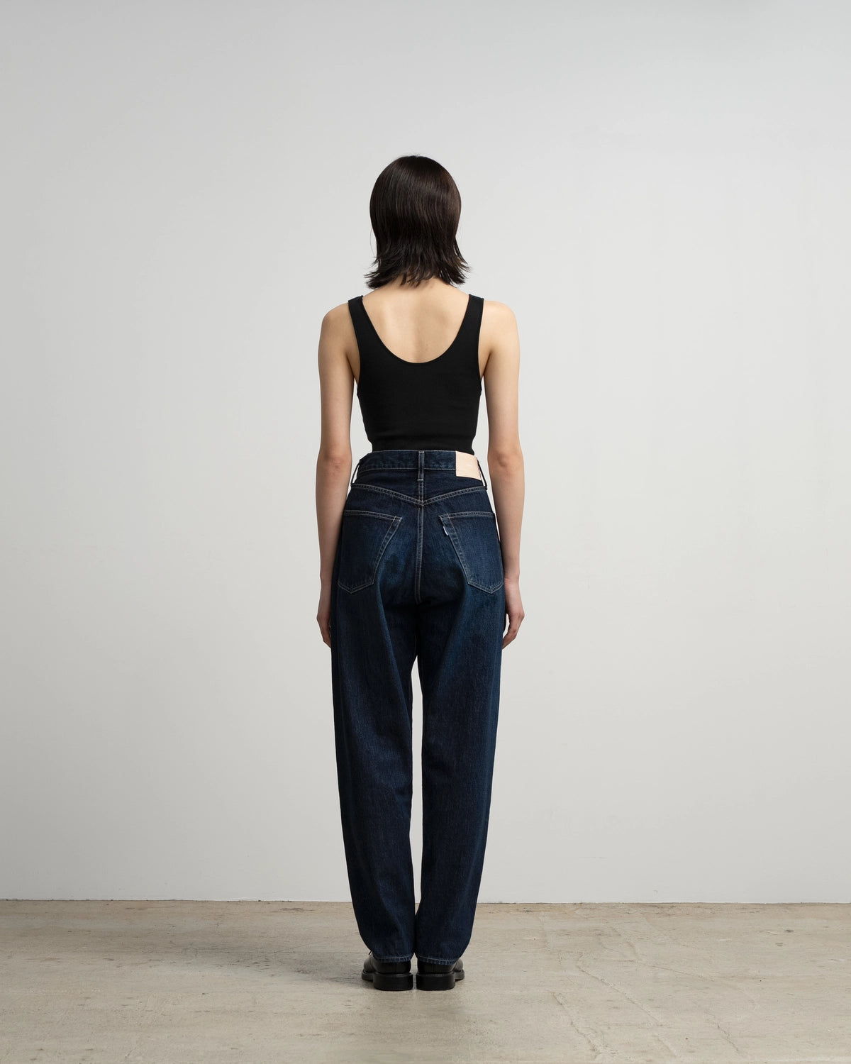 Graphpaper / Selvage Denim Five Pocket Tapered Pants (GU263-40058DB)