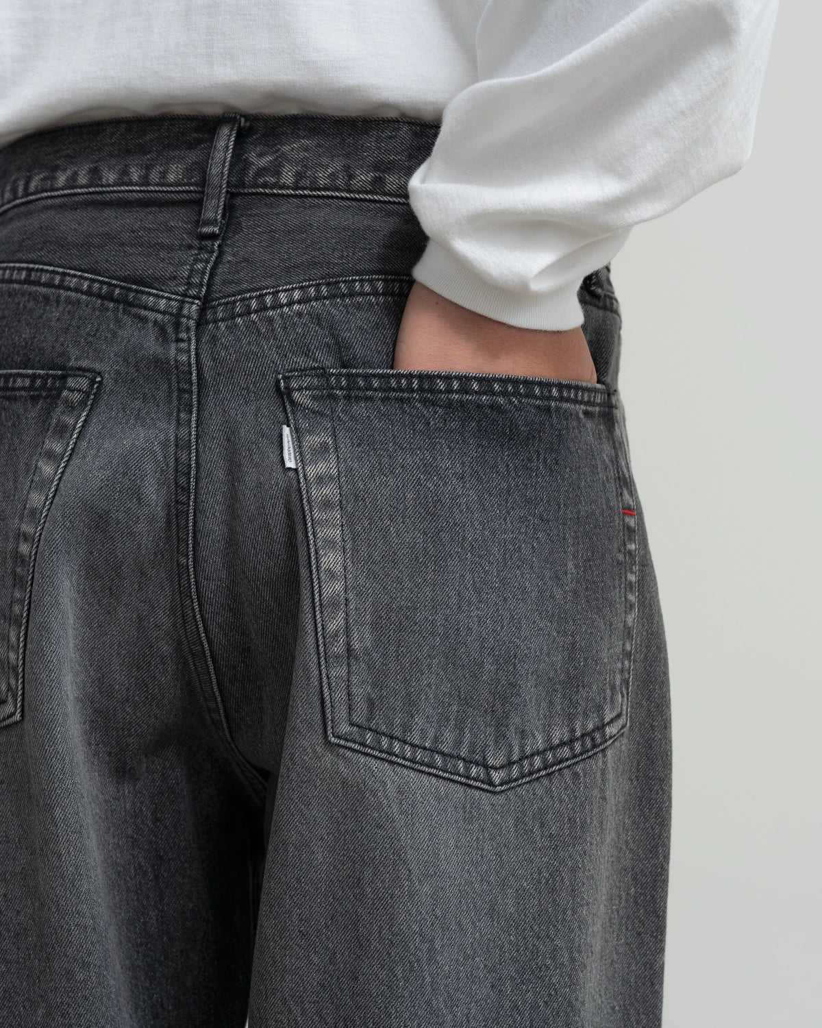 Graphpaper / Selvage Denim Five Pocket Tapered  Pants (GU263-40058LB)