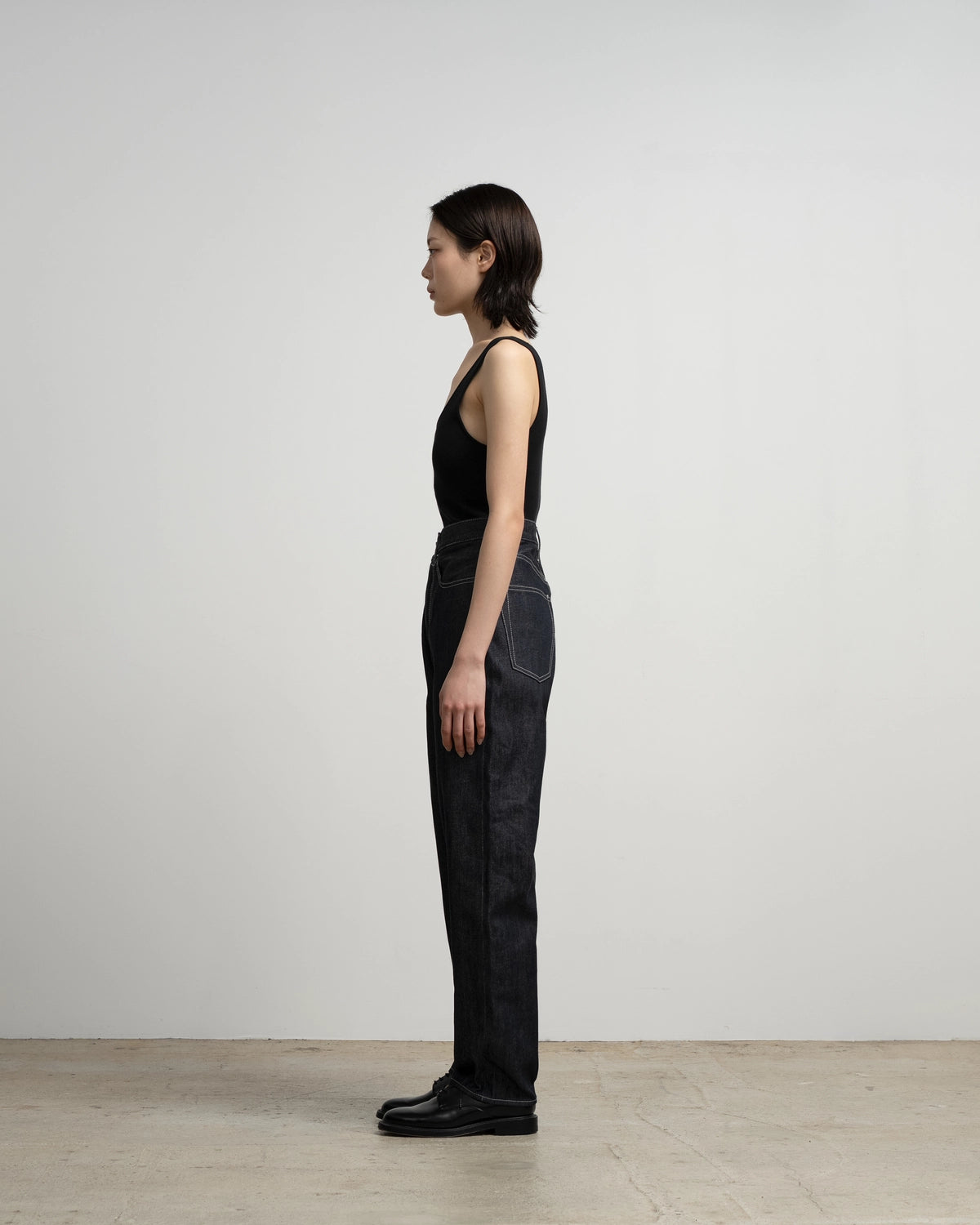 Graphpaper / Selvage Denim Five Pocket Tapered Pants (GU263-40058RB)