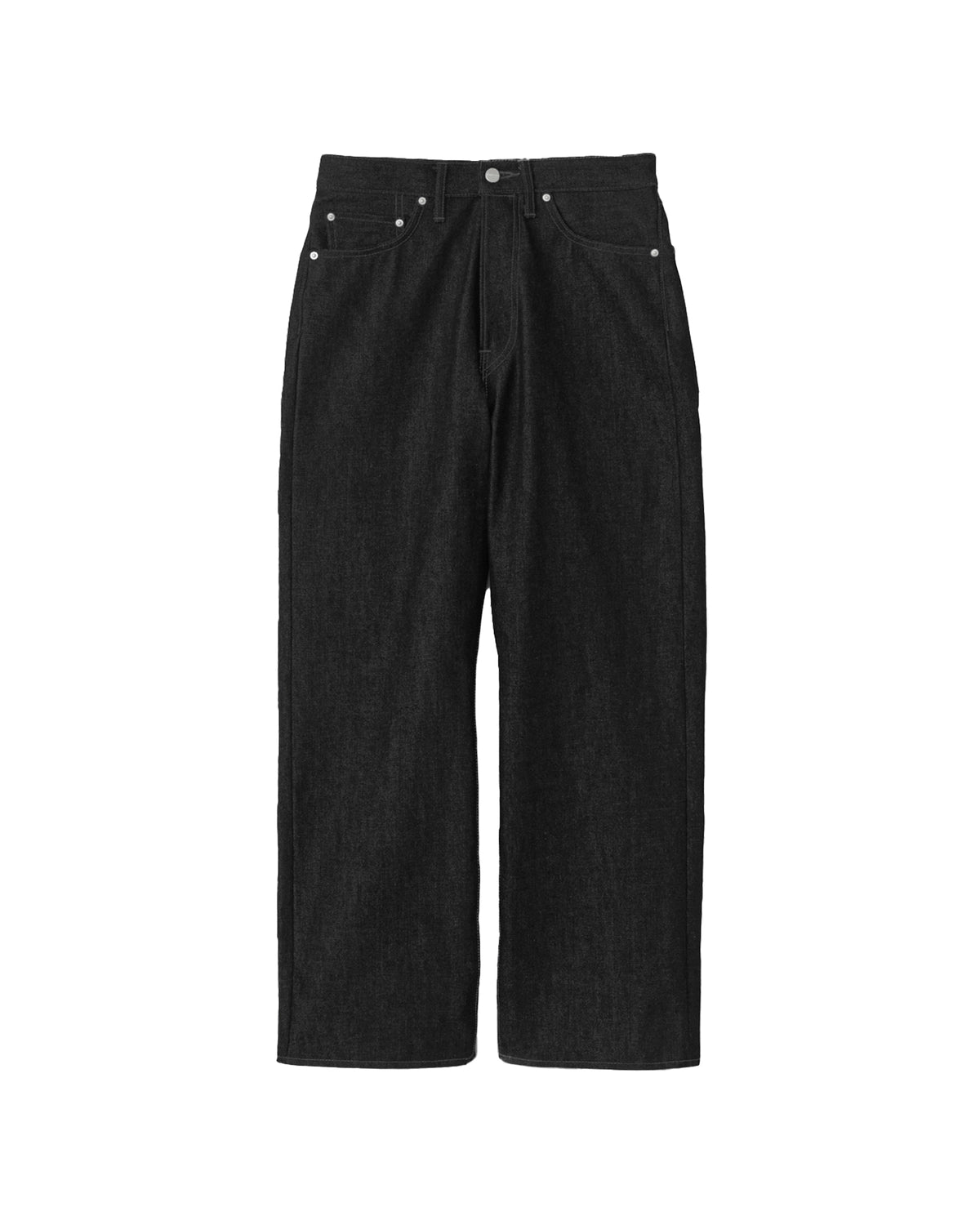 Graphpaper / Selvage Denim Five Pocket Wide Straight Pants (GU263-40059RB)
