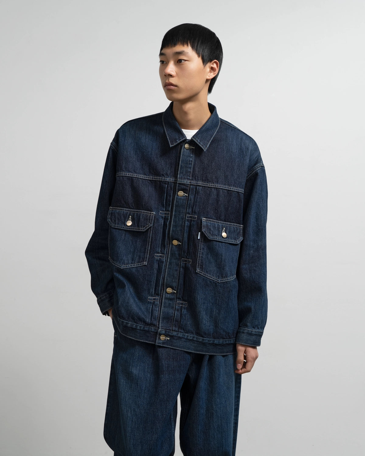 Graphpaper / Selvage Denim Jacket (GU263-20054DB)