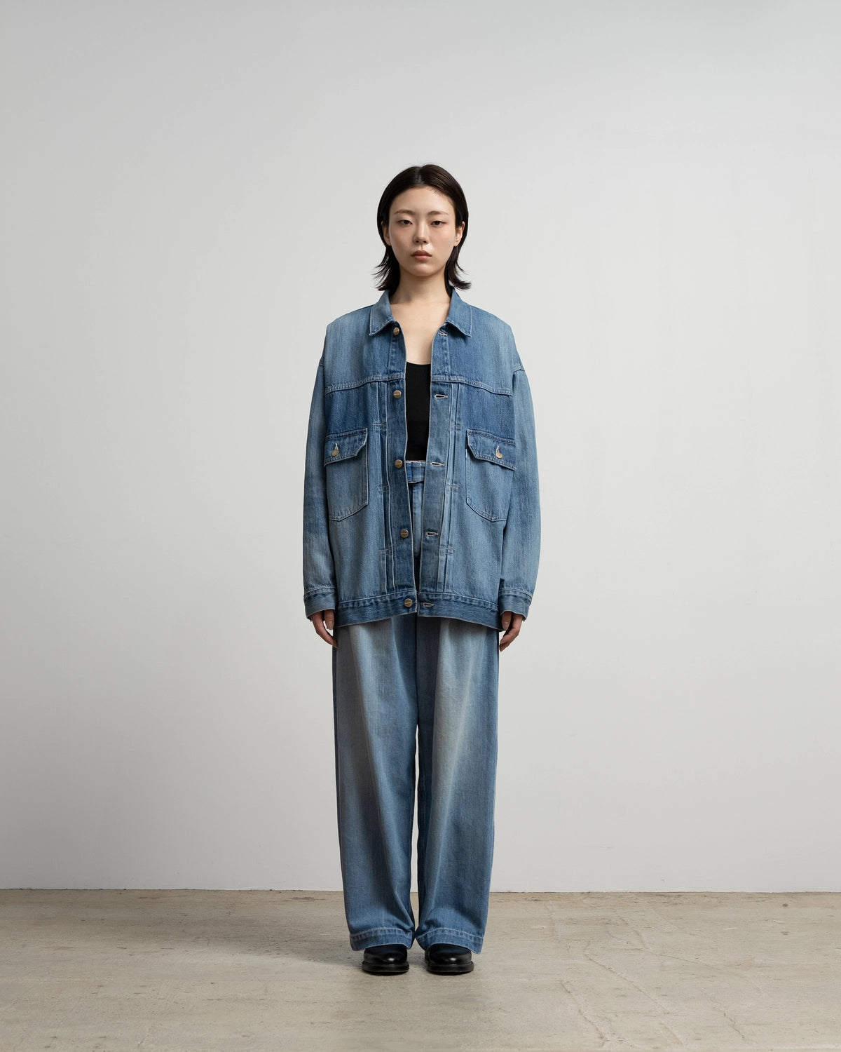 Graphpaper / Selvage Denim Jacket (GU263-20054LB)