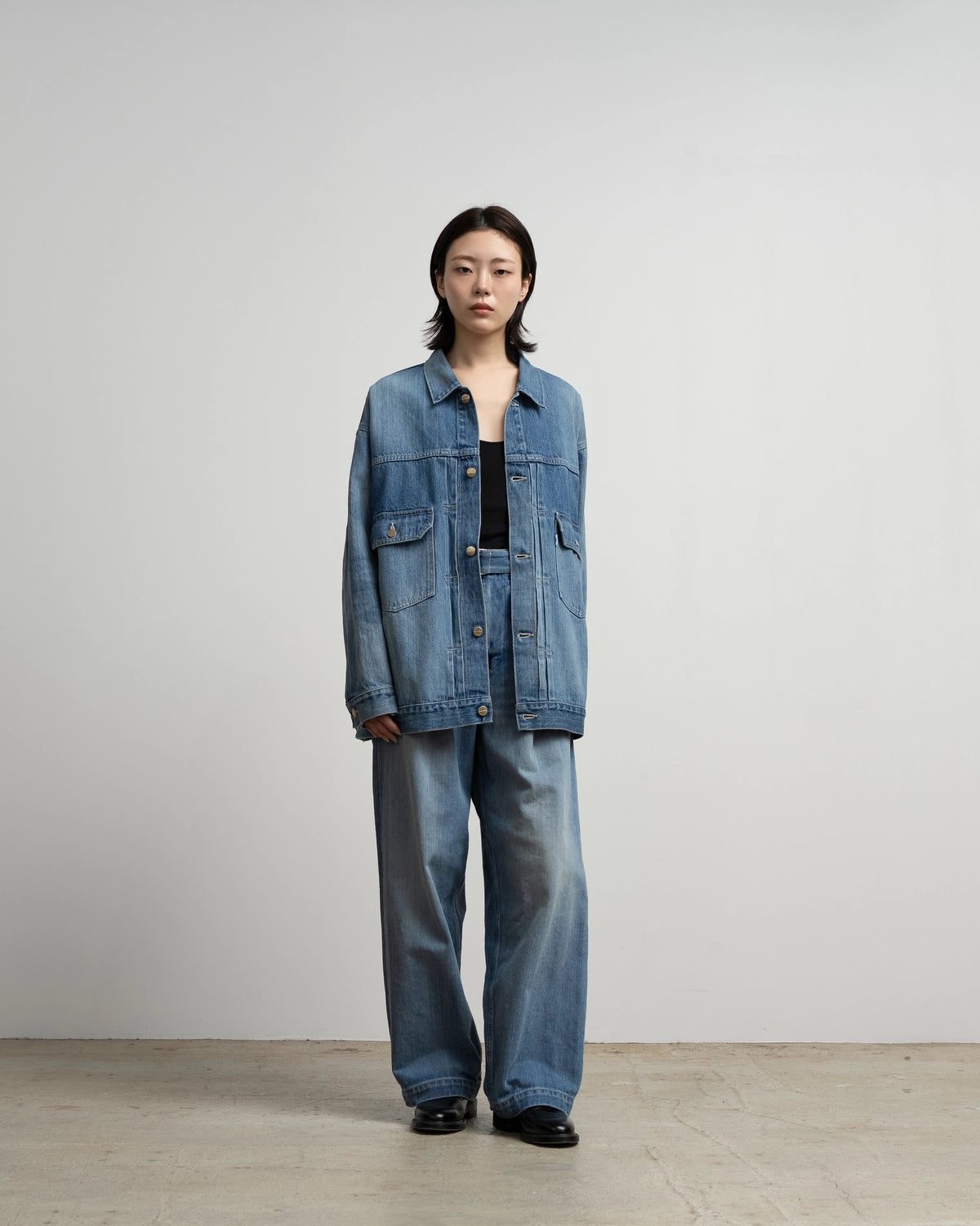 Graphpaper / Selvage Denim Jacket (GU263-20054LB)