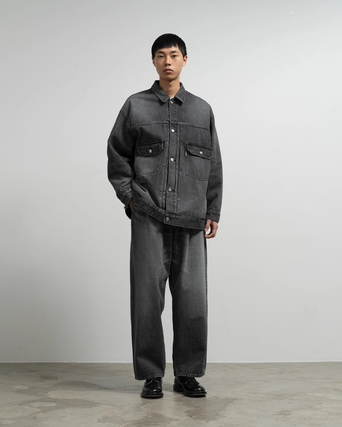 Graphpaper / Selvage Denim Jacket (GU263-20054LB)