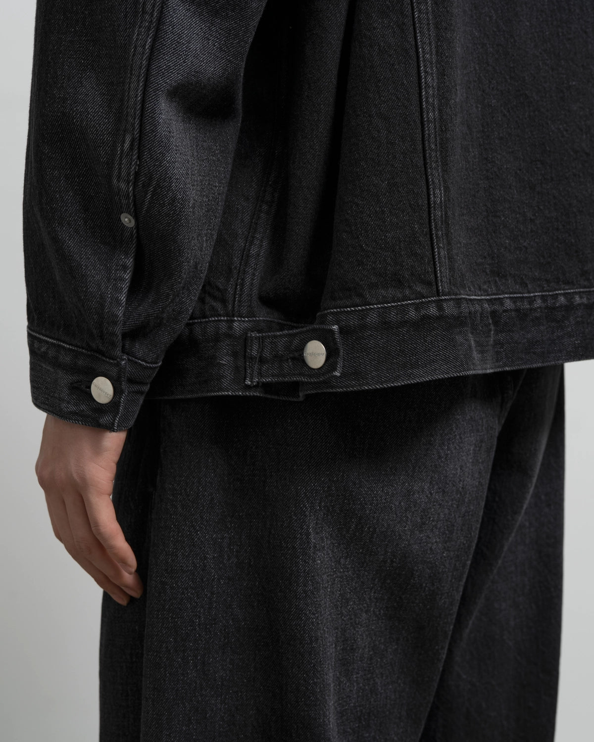 Graphpaper / Selvage Denim Trucker Jacket (GU263-20055DB)