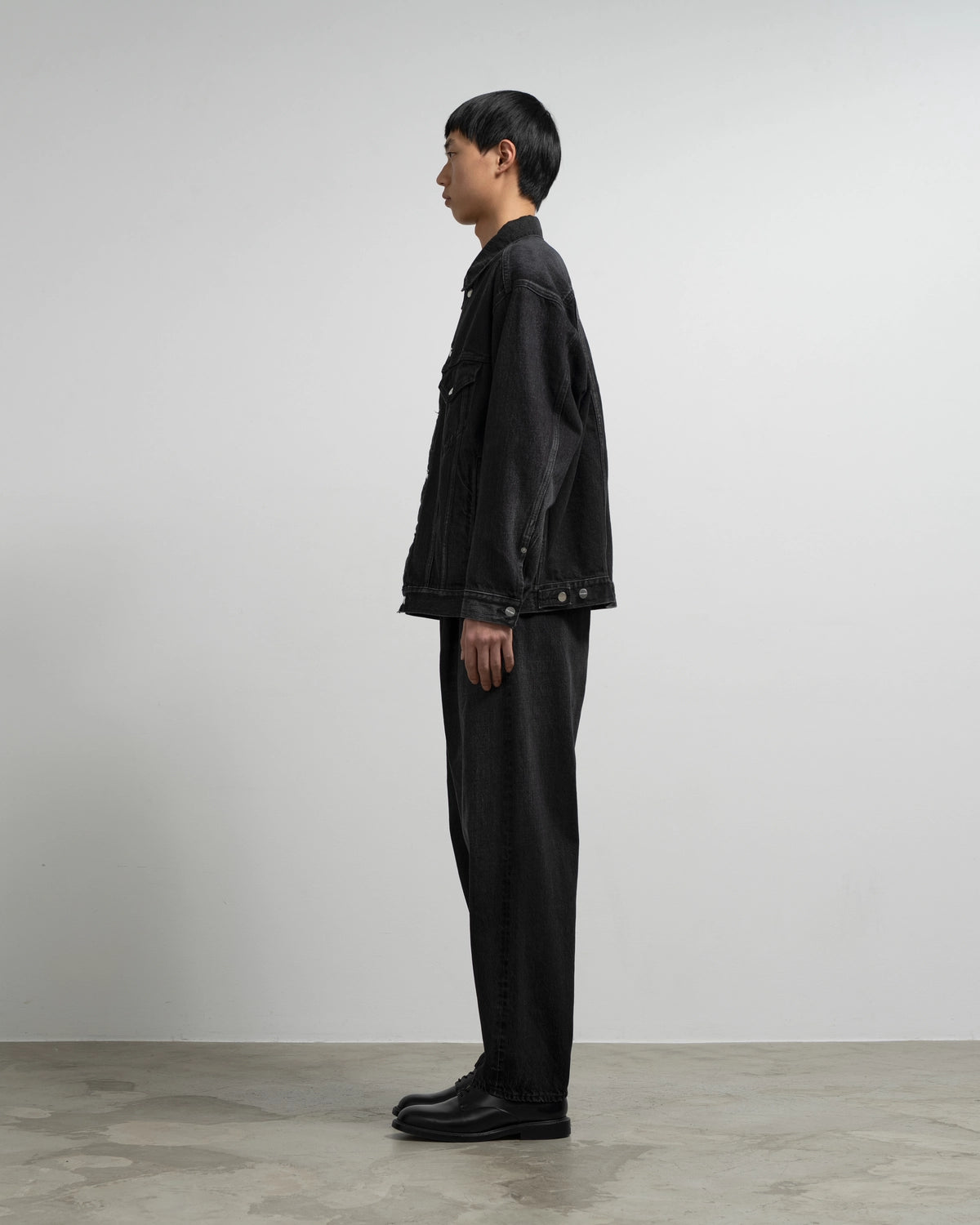 Graphpaper / Selvage Denim Trucker Jacket (GU263-20055DB)