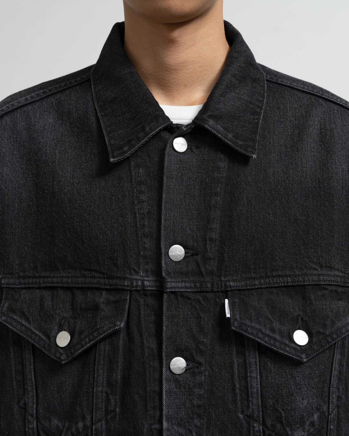Graphpaper / Selvage Denim Trucker Jacket (GU263-20055DB)