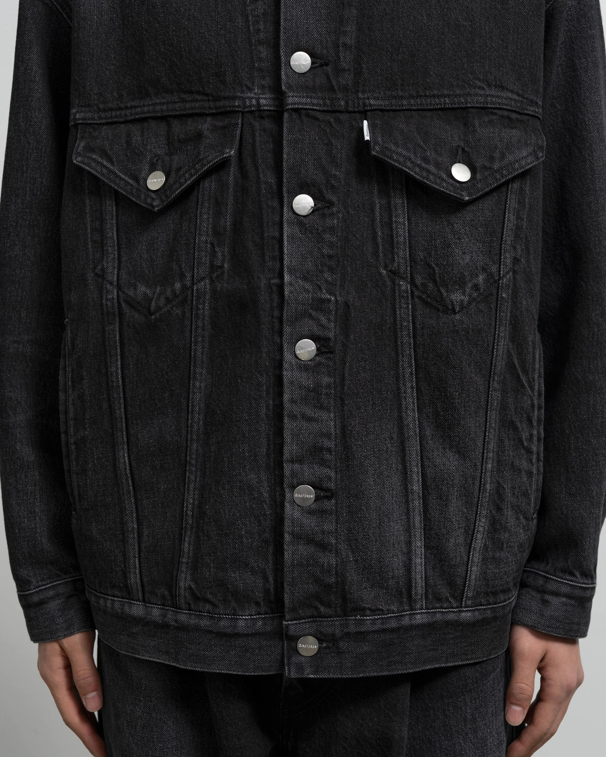 Graphpaper / Selvage Denim Trucker Jacket (GU263-20055DB)