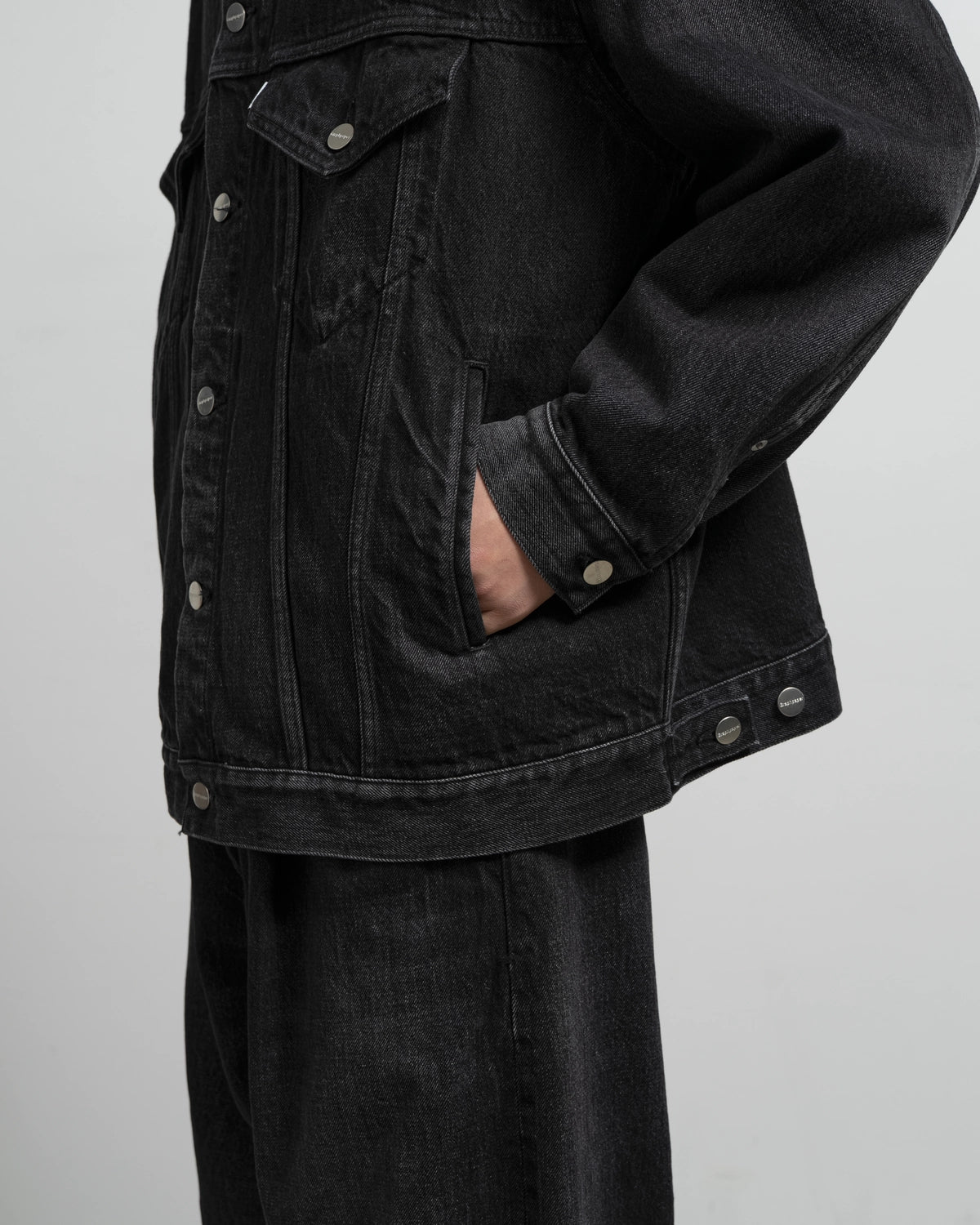 Graphpaper / Selvage Denim Trucker Jacket (GU263-20055DB)