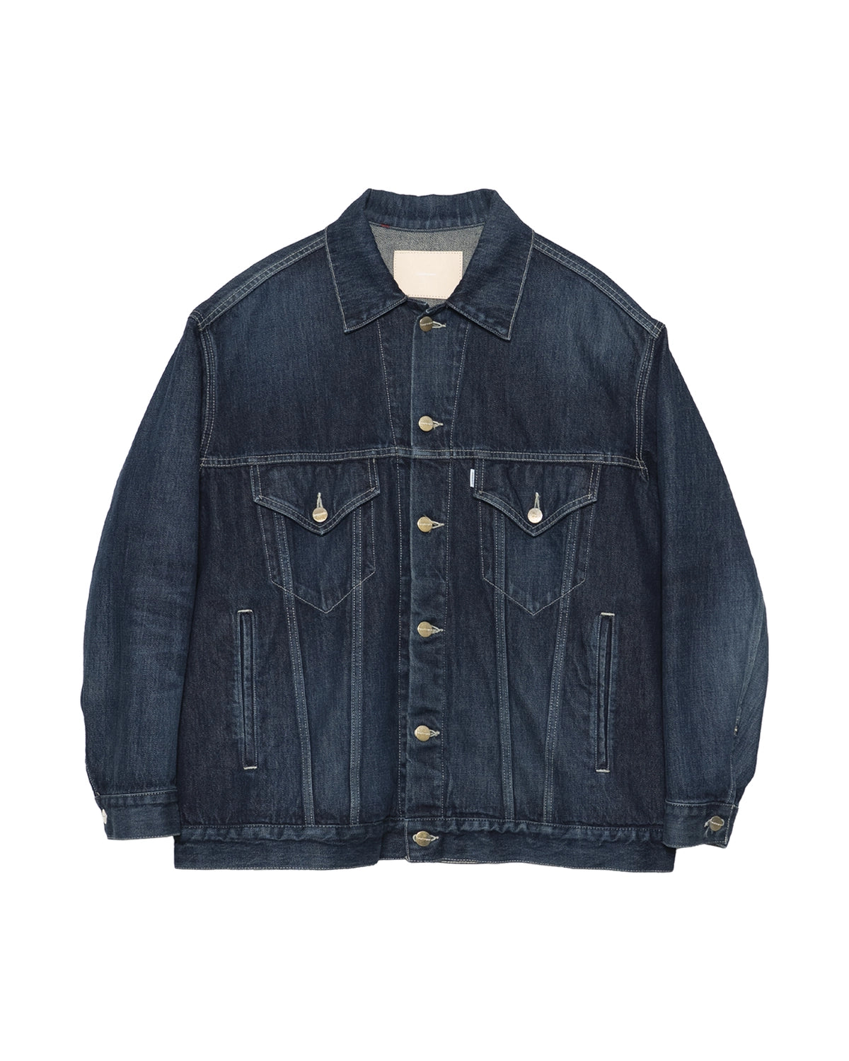 Graphpaper / Selvage Denim Trucker Jacket (GU263-20055DB)