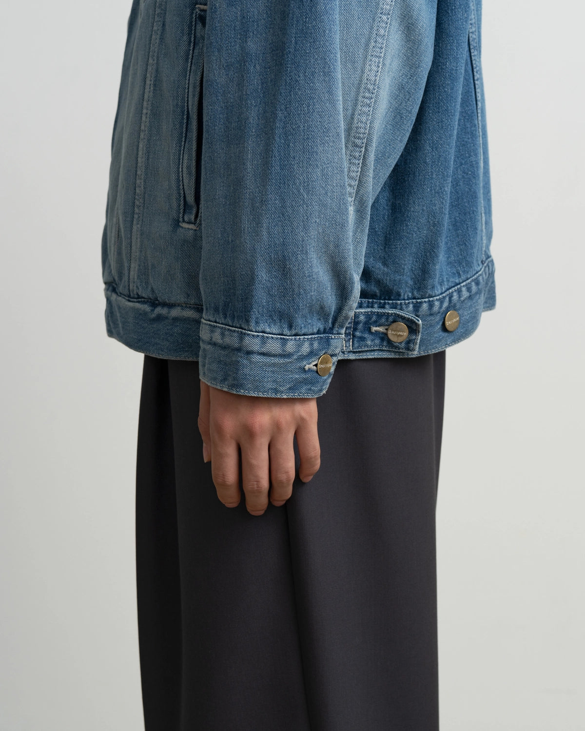 Graphpaper / Selvage Denim Trucker Jacket (GU263-20055LB)