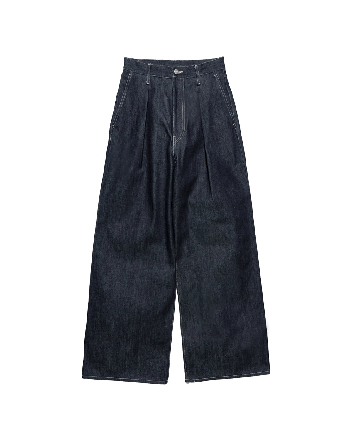 Graphpaper / Selvage Denim Two Tuck Wide Pants (GL263-40062RB)