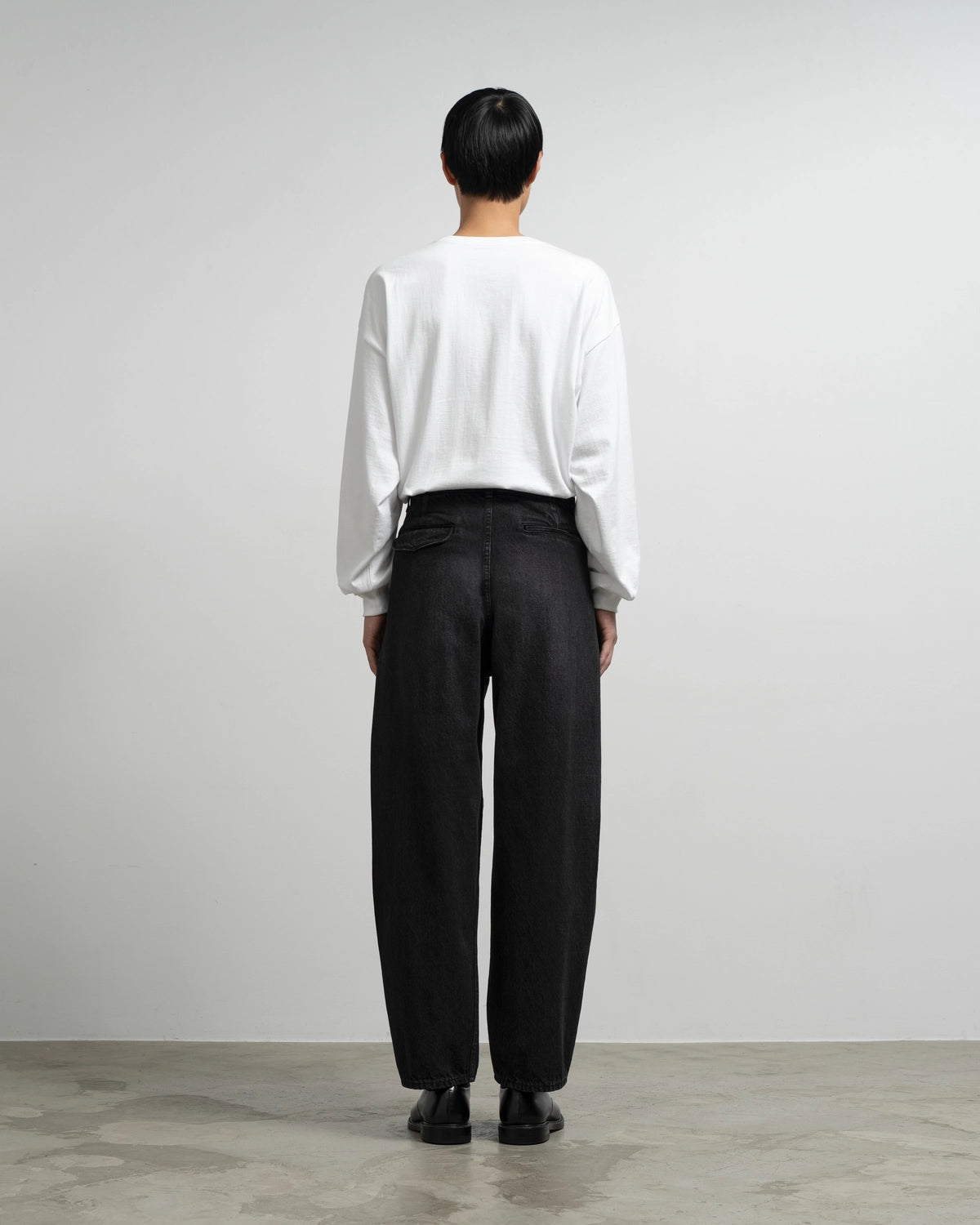Graphpaper / Selvage Denim Two Tuck Tapered Pants (GU263-40060DB)