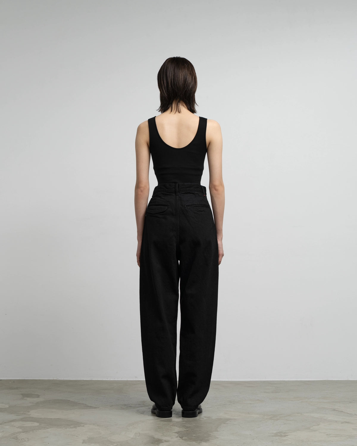 Graphpaper / Selvage Denim Two Tuck Tapered Pants (GU263-40060RB)