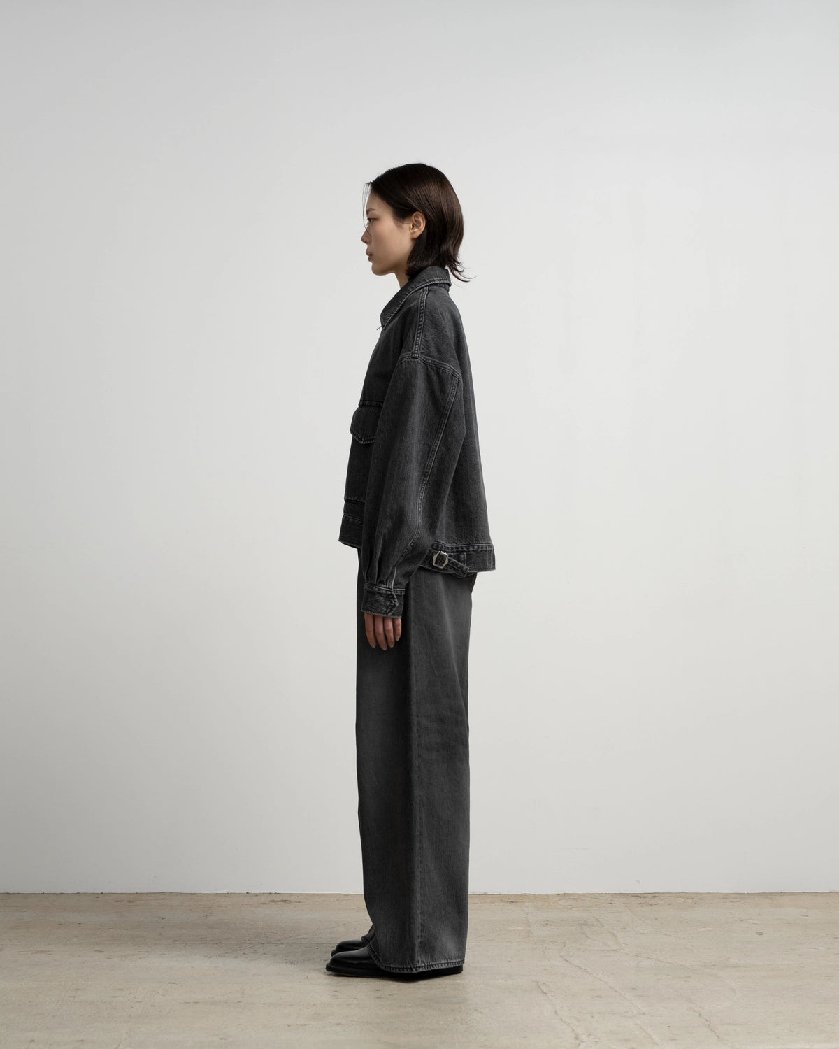 Graphpaper / Selvage Denim Zip Jacket (GU263-20056LB)