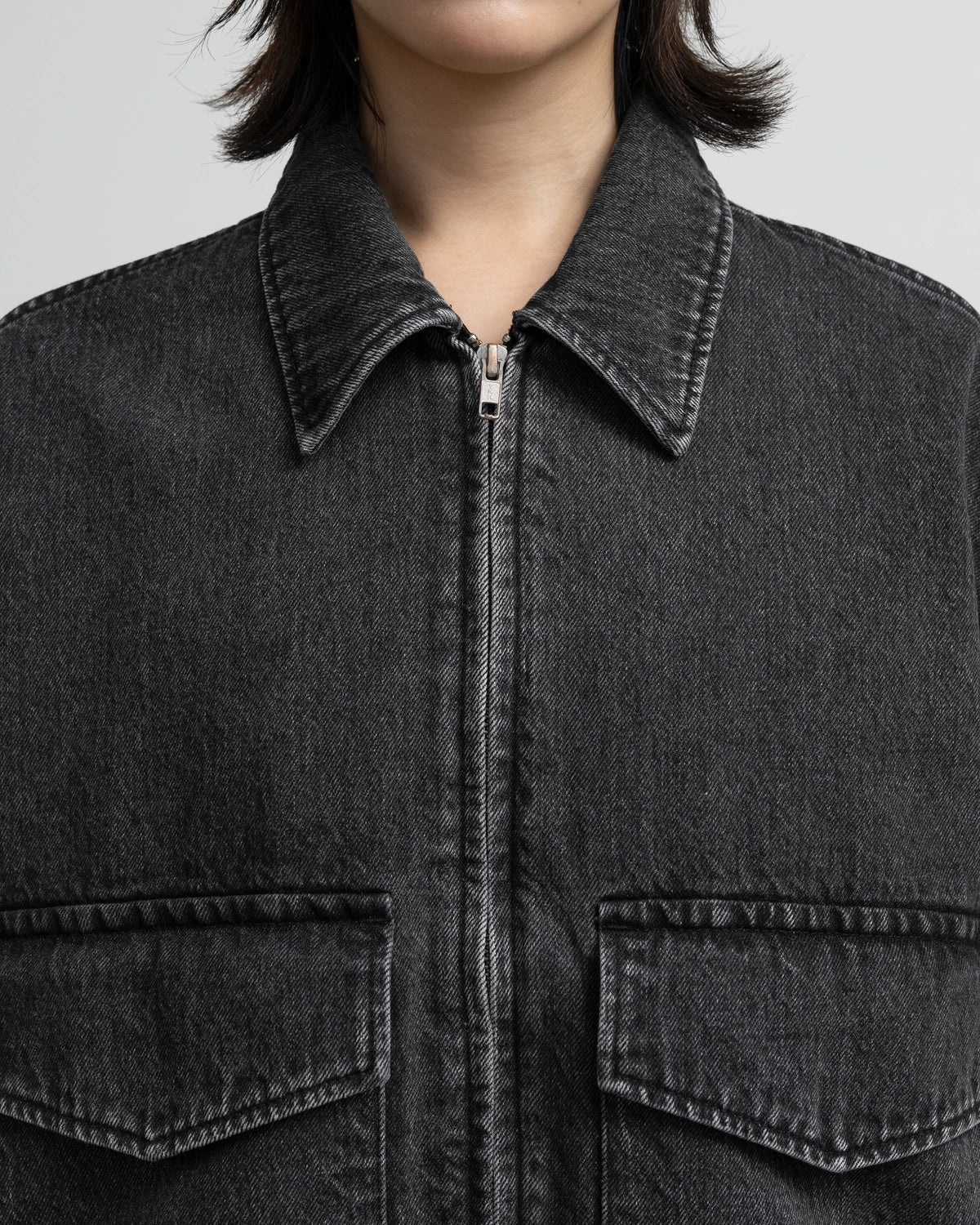 Graphpaper / Selvage Denim Zip Jacket (GU263-20056LB)